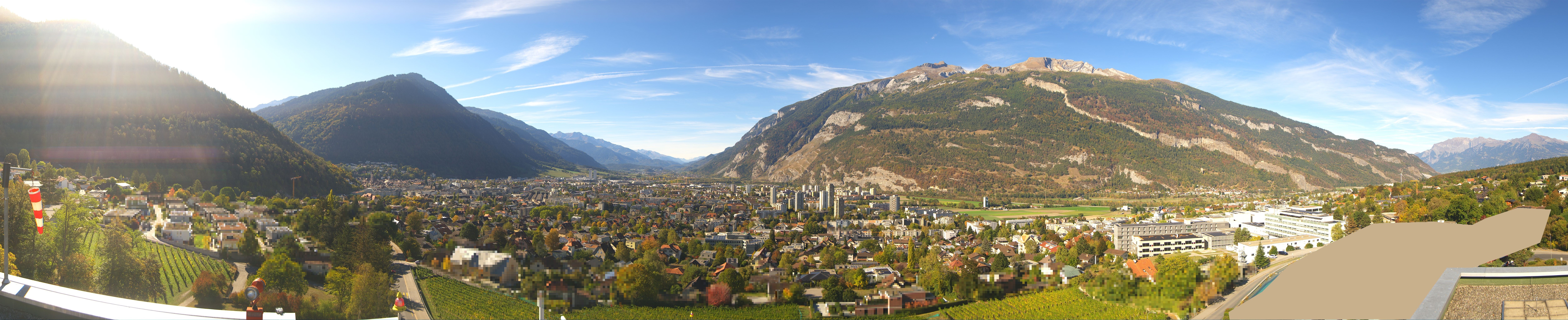 Archiv Foto Webcam Panoramablick Chur