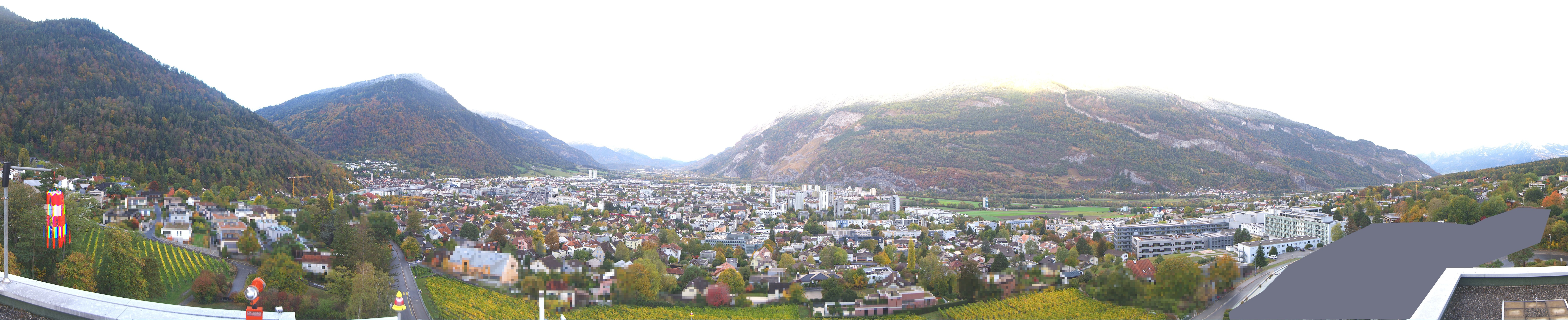 Archiv Foto Webcam Panoramablick Chur