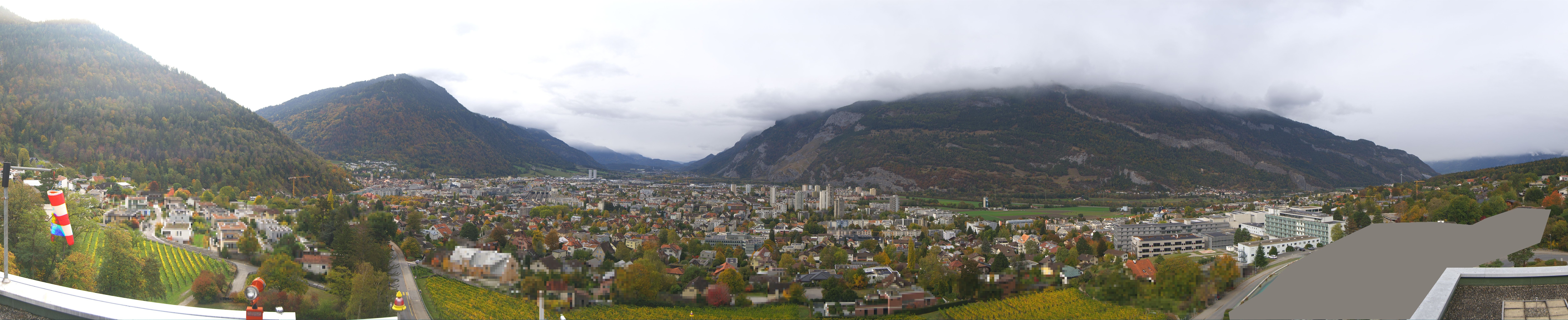 Archiv Foto Webcam Panoramablick Chur