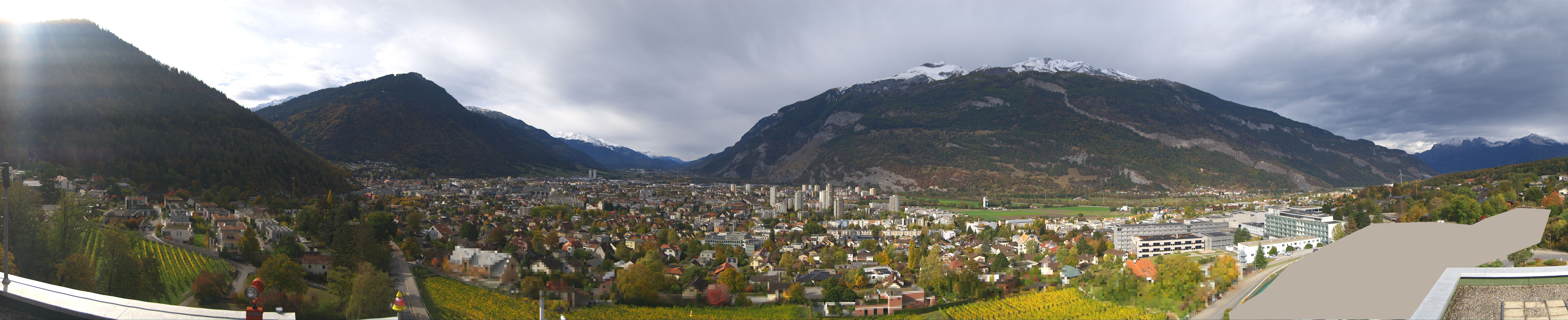 Archiv Foto Webcam Panoramablick Chur