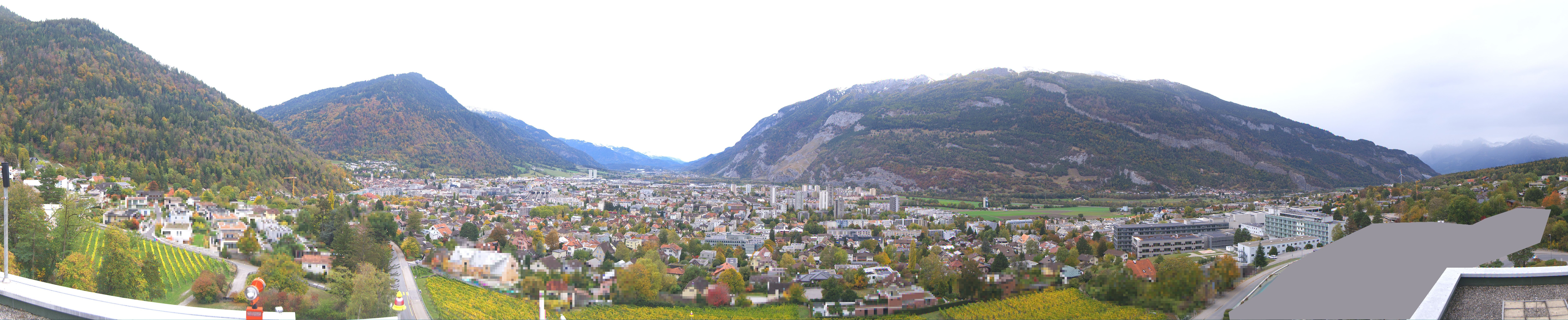Archiv Foto Webcam Panoramablick Chur