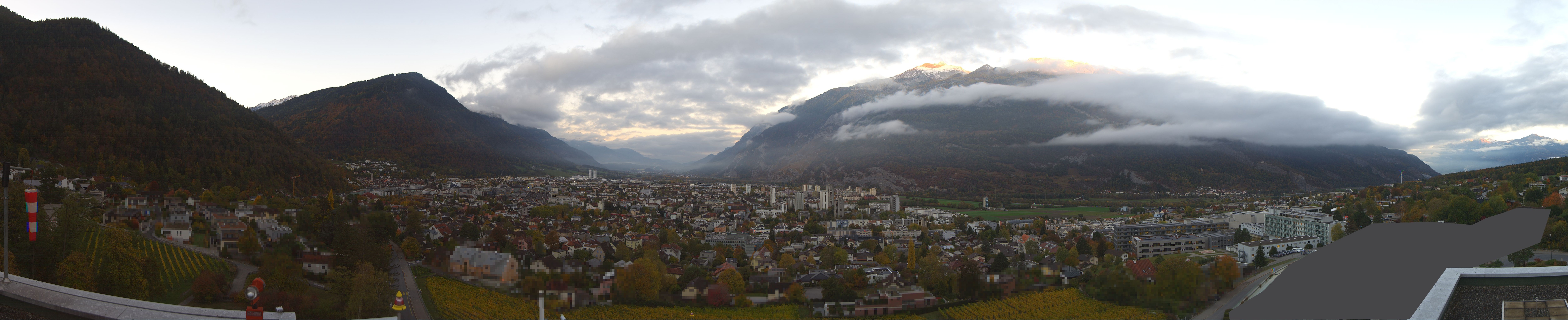 Archiv Foto Webcam Panoramablick Chur