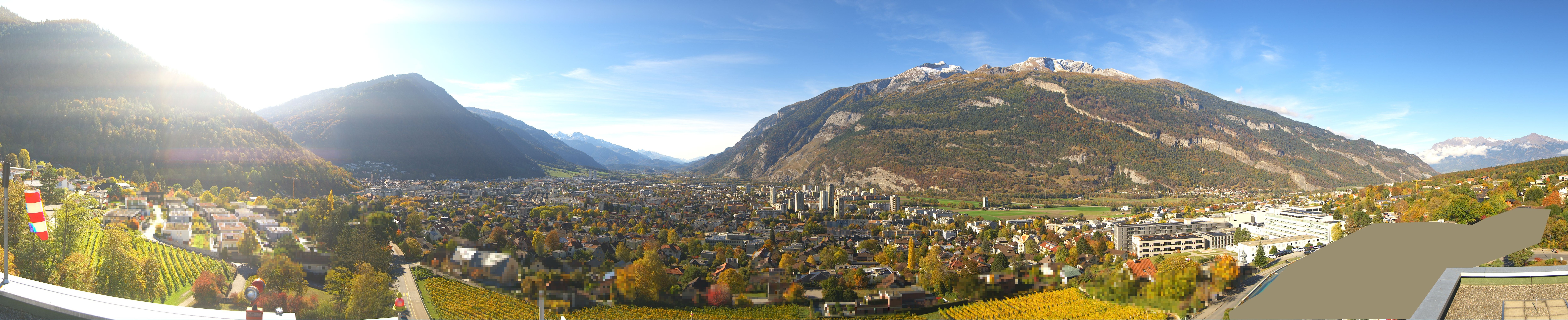 Archiv Foto Webcam Panoramablick Chur