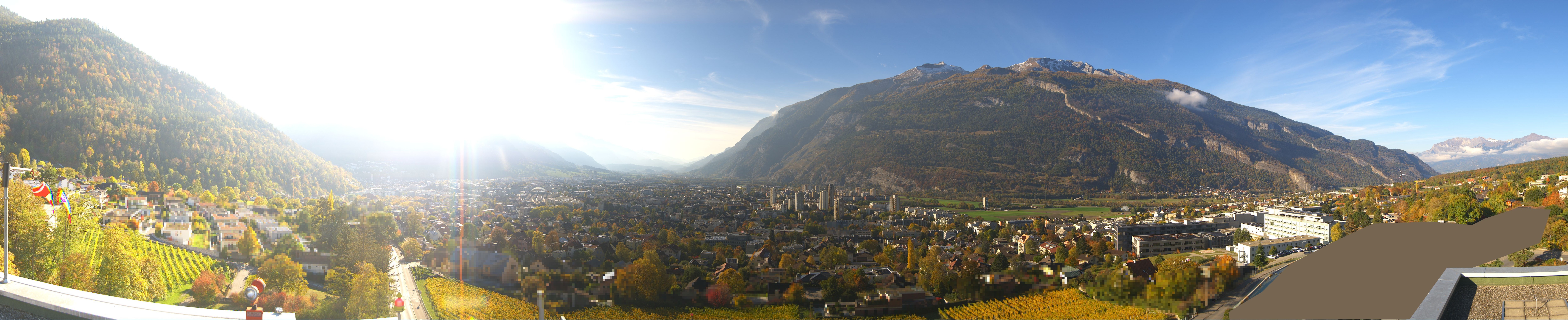 Archiv Foto Webcam Panoramablick Chur