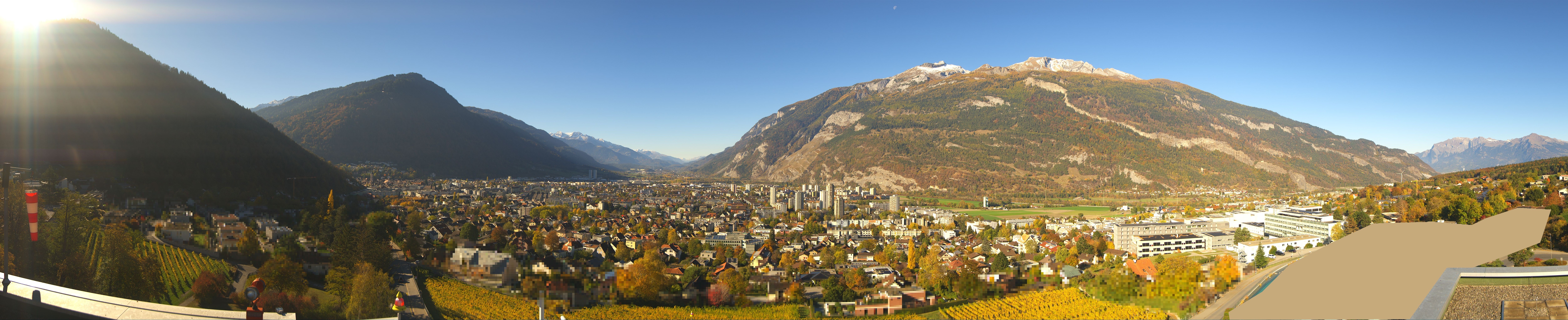 Archiv Foto Webcam Panoramablick Chur