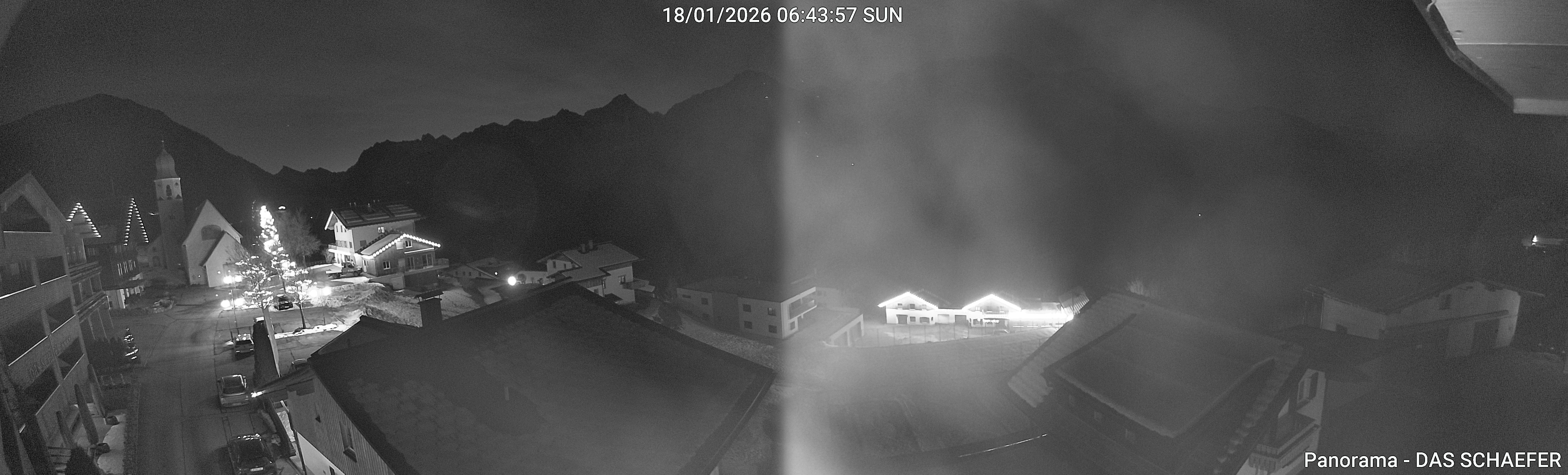 Archiv Foto Webcam Blick Dorf Fontanella