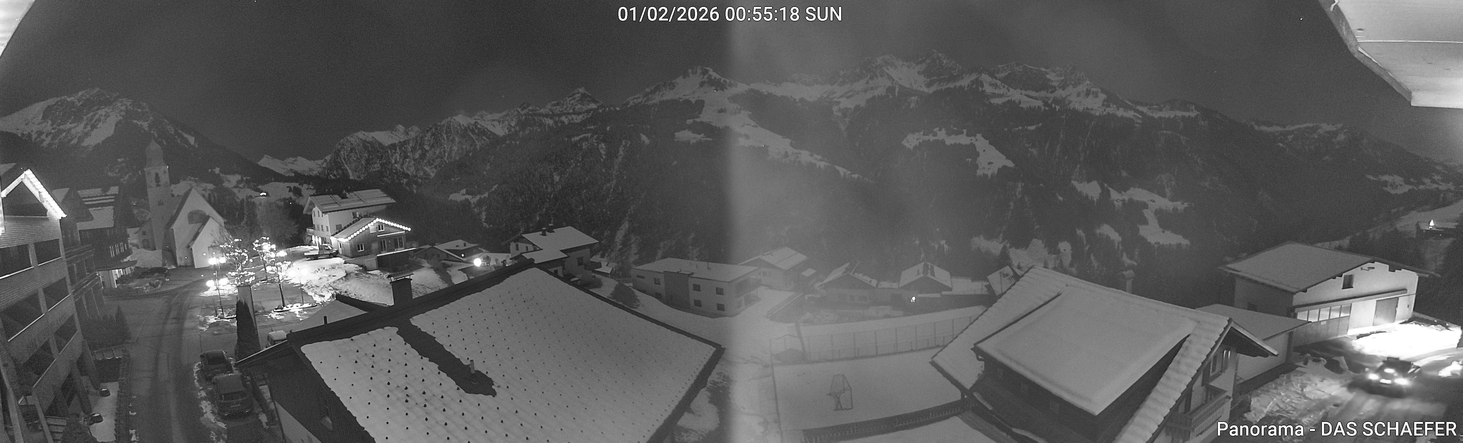 Archiv Foto Webcam Blick Dorf Fontanella