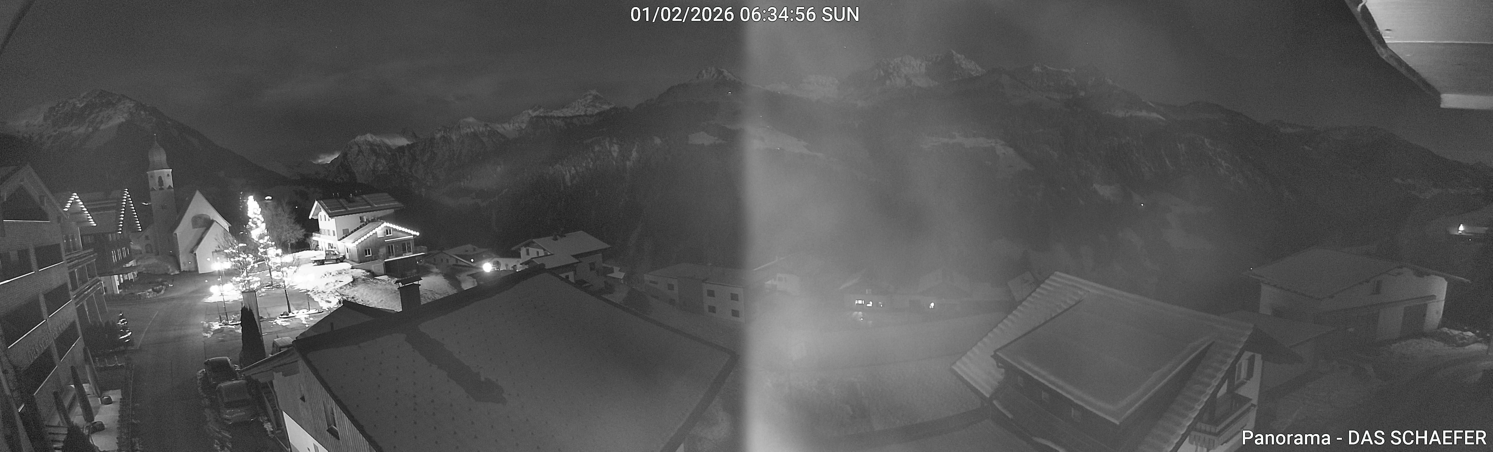 Archiv Foto Webcam Blick Dorf Fontanella