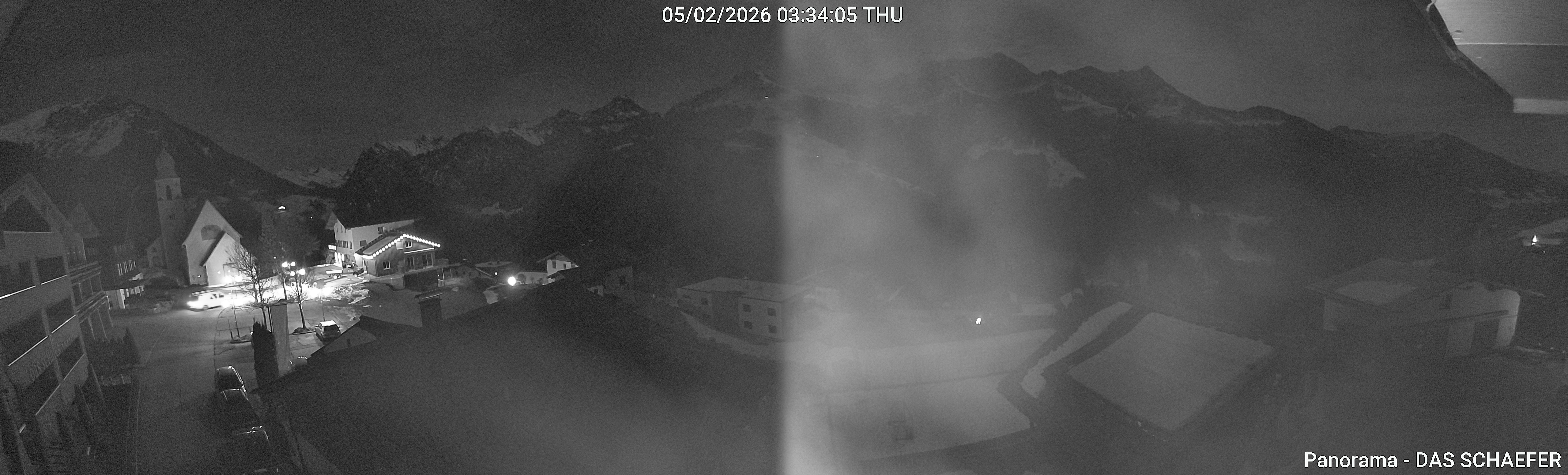 Archiv Foto Webcam Blick Dorf Fontanella