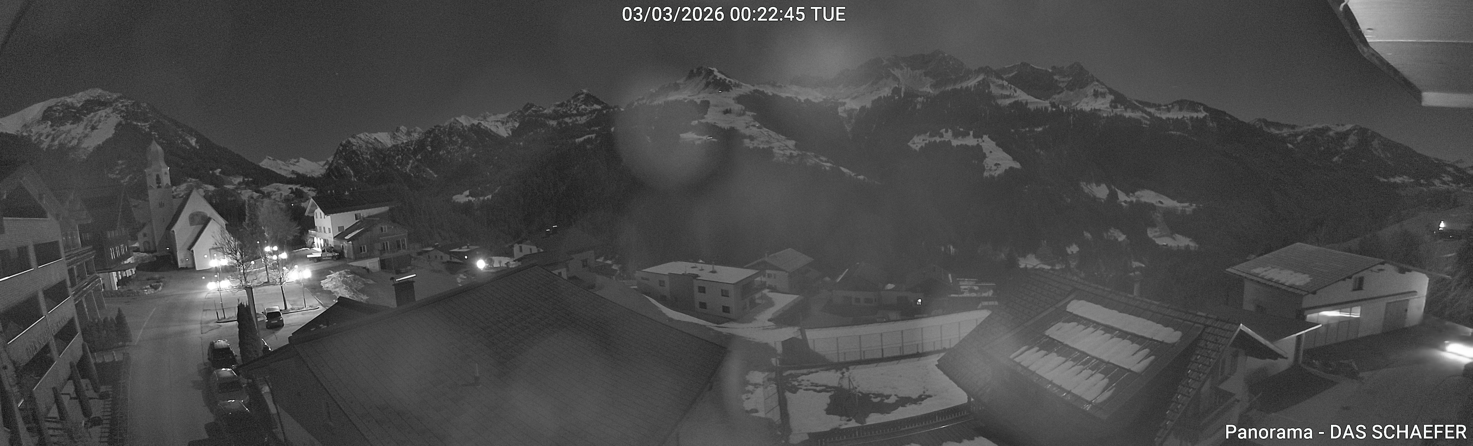 Archiv Foto Webcam Blick Dorf Fontanella