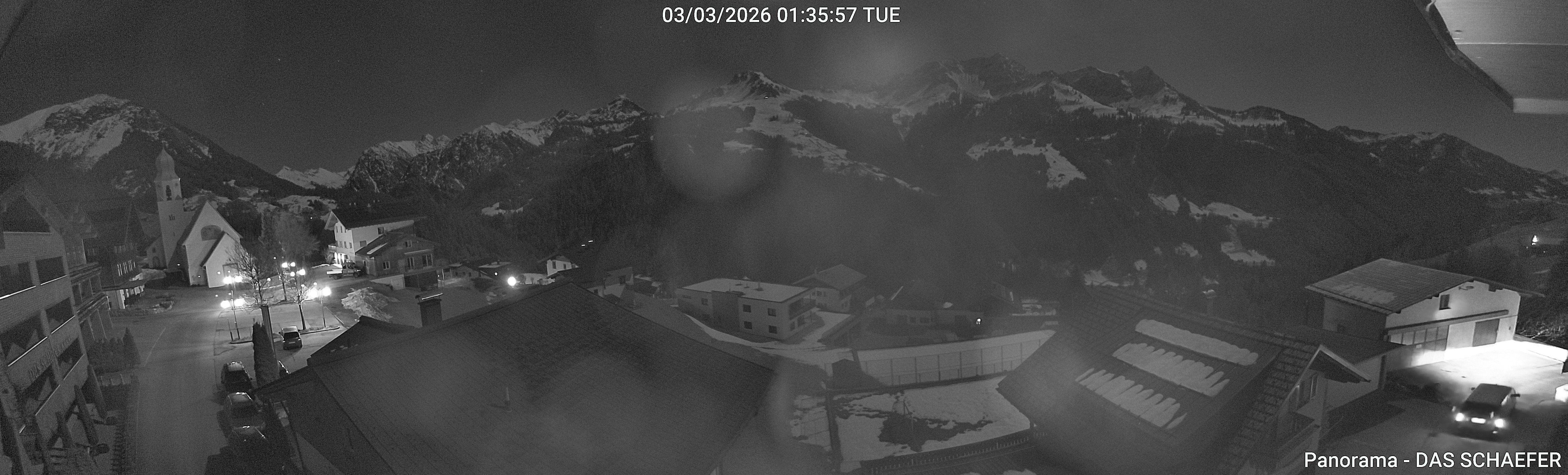 Archiv Foto Webcam Blick Dorf Fontanella