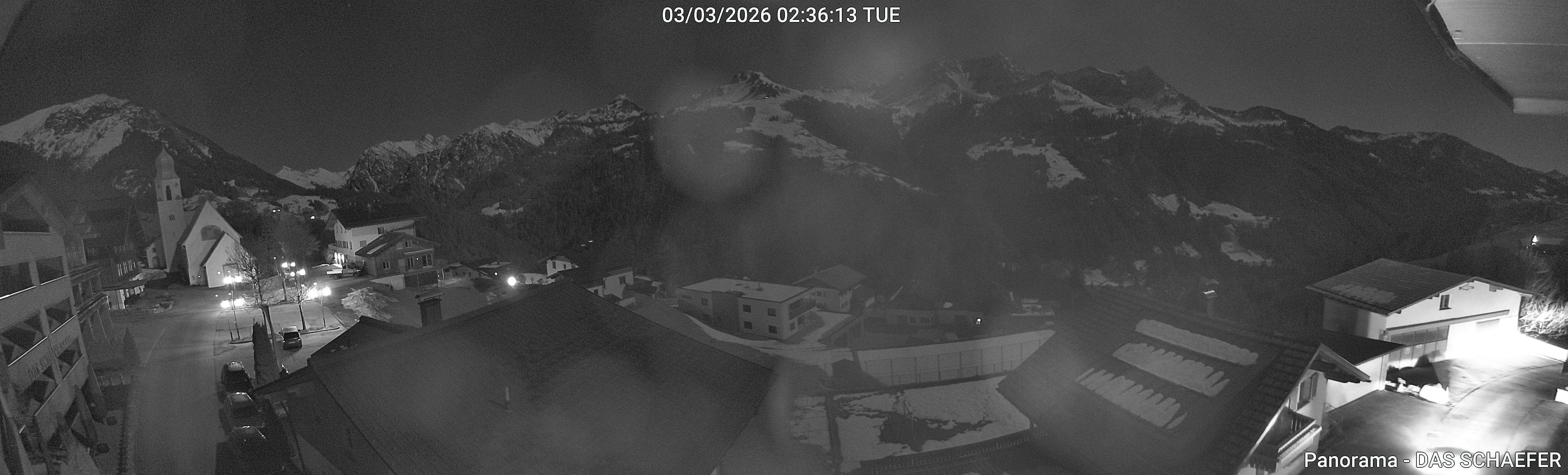 Archiv Foto Webcam Blick Dorf Fontanella