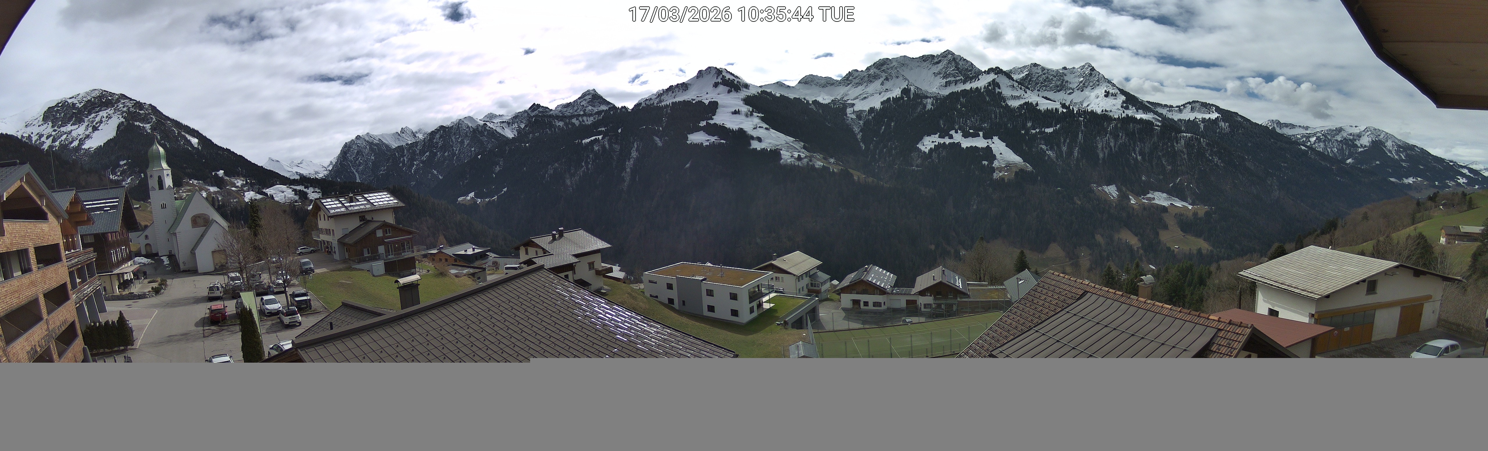 Archiv Foto Webcam Blick Dorf Fontanella