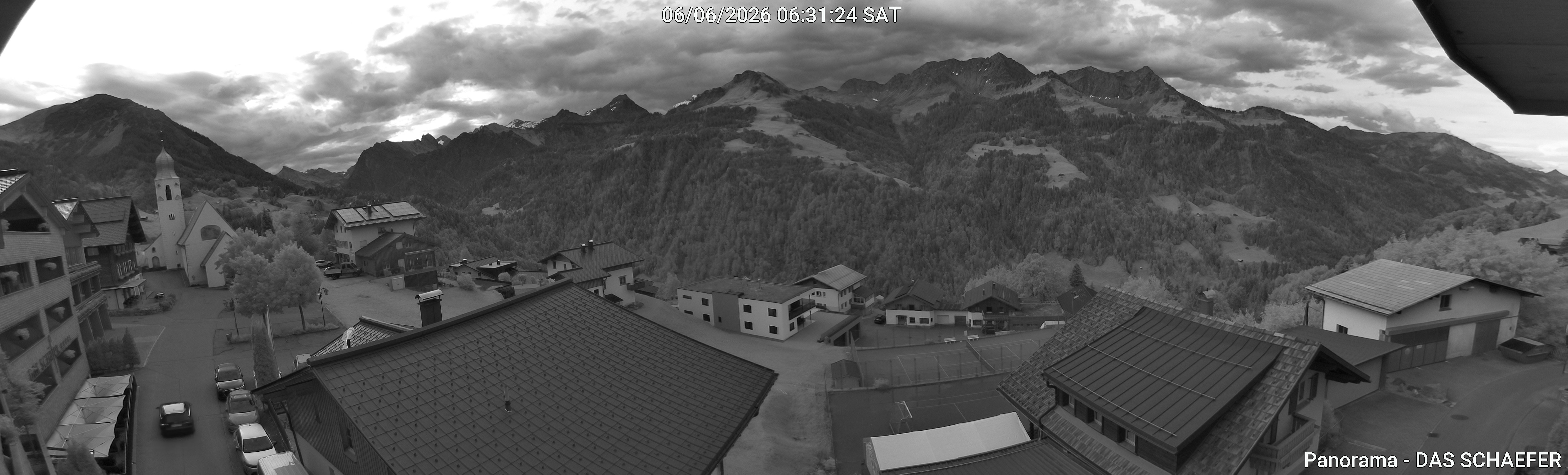 Archiv Foto Webcam Blick Dorf Fontanella