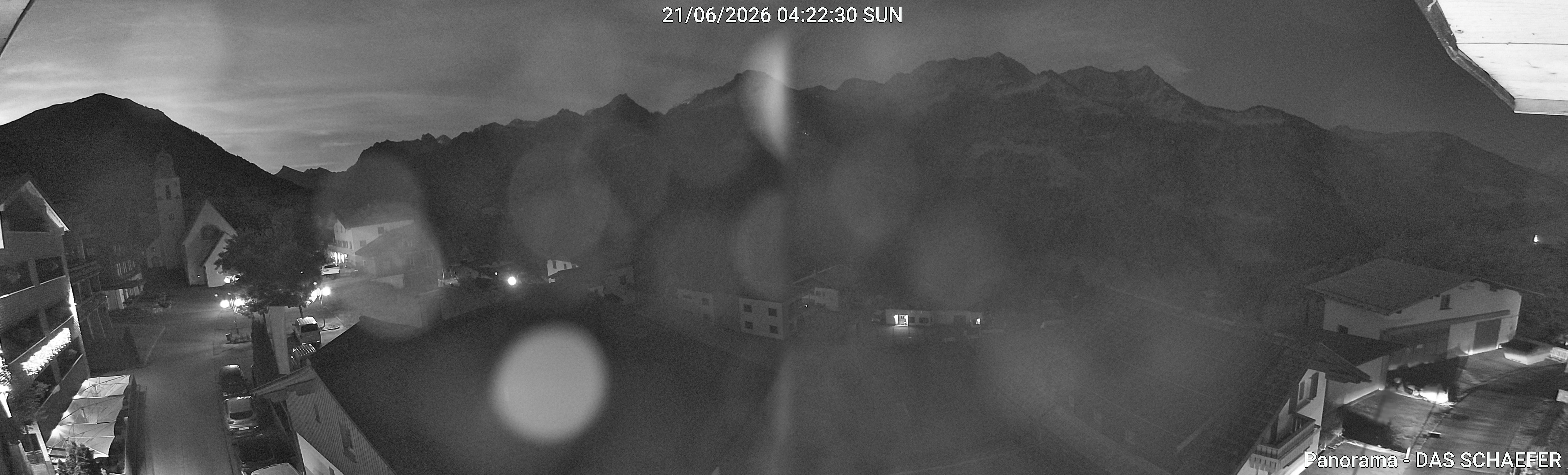 Archiv Foto Webcam Blick Dorf Fontanella