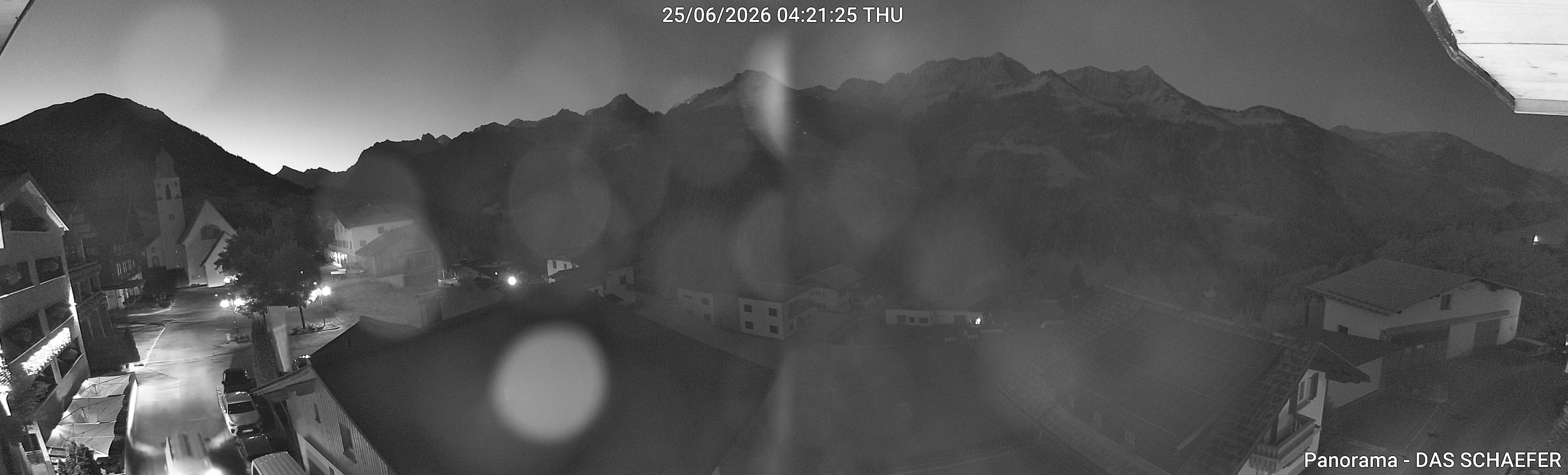 Archiv Foto Webcam Blick Dorf Fontanella