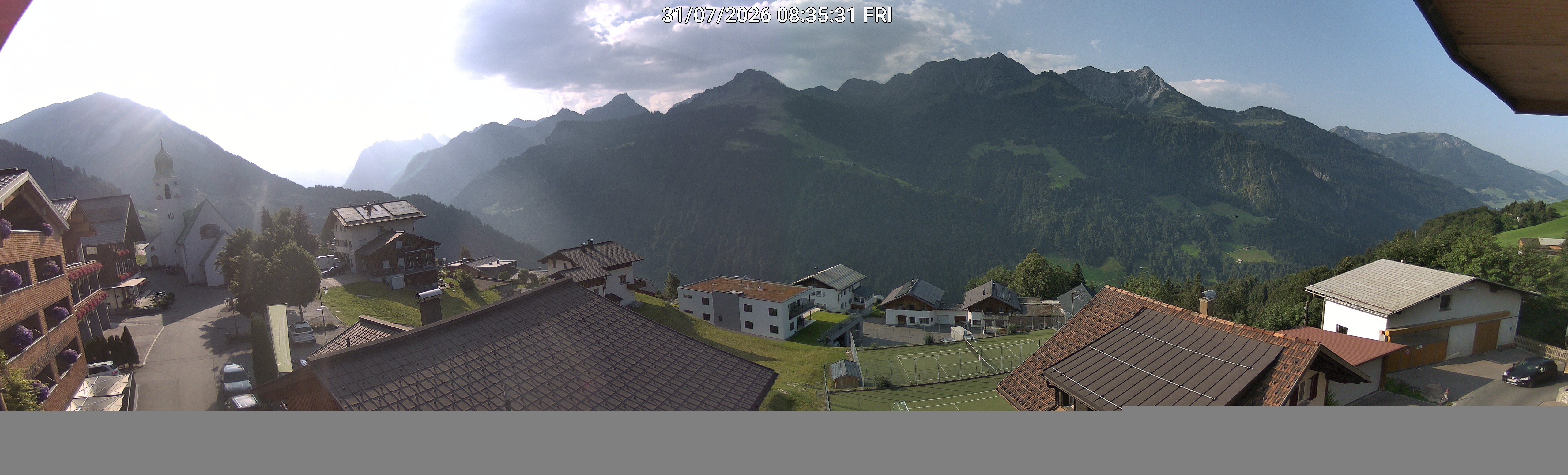 Archiv Foto Webcam Blick Dorf Fontanella