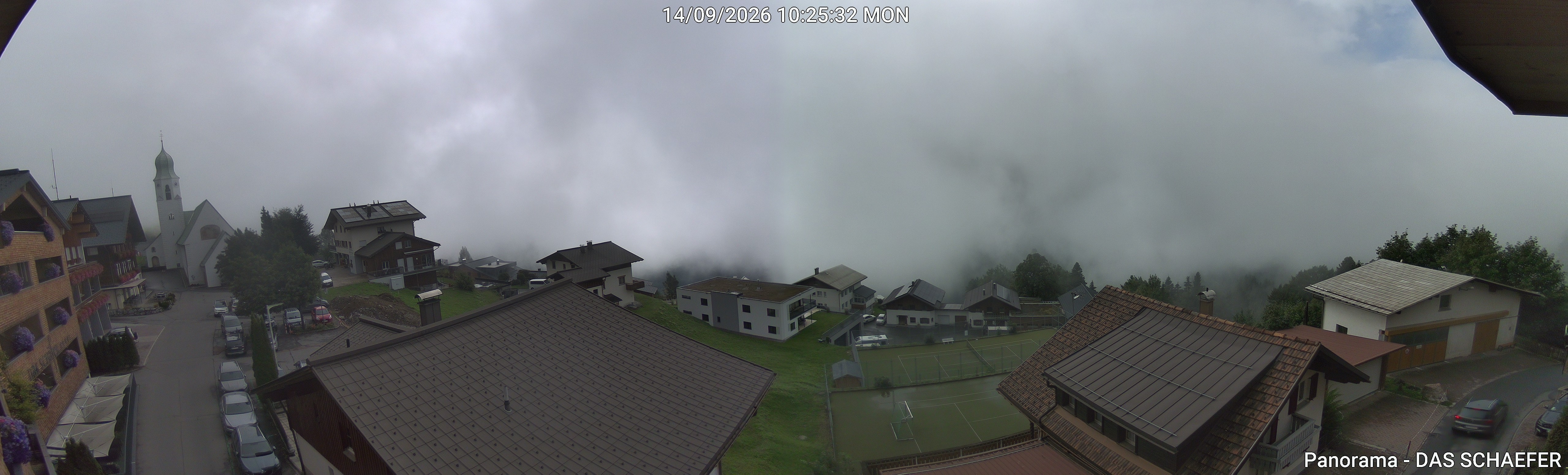 Archiv Foto Webcam Blick Dorf Fontanella