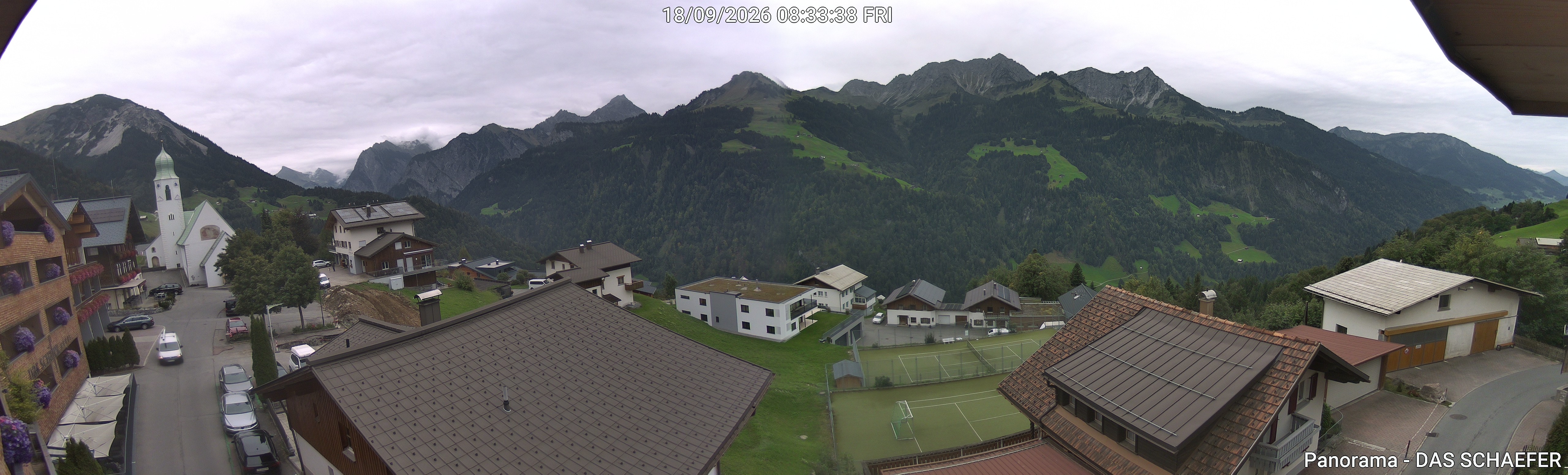Archiv Foto Webcam Blick Dorf Fontanella