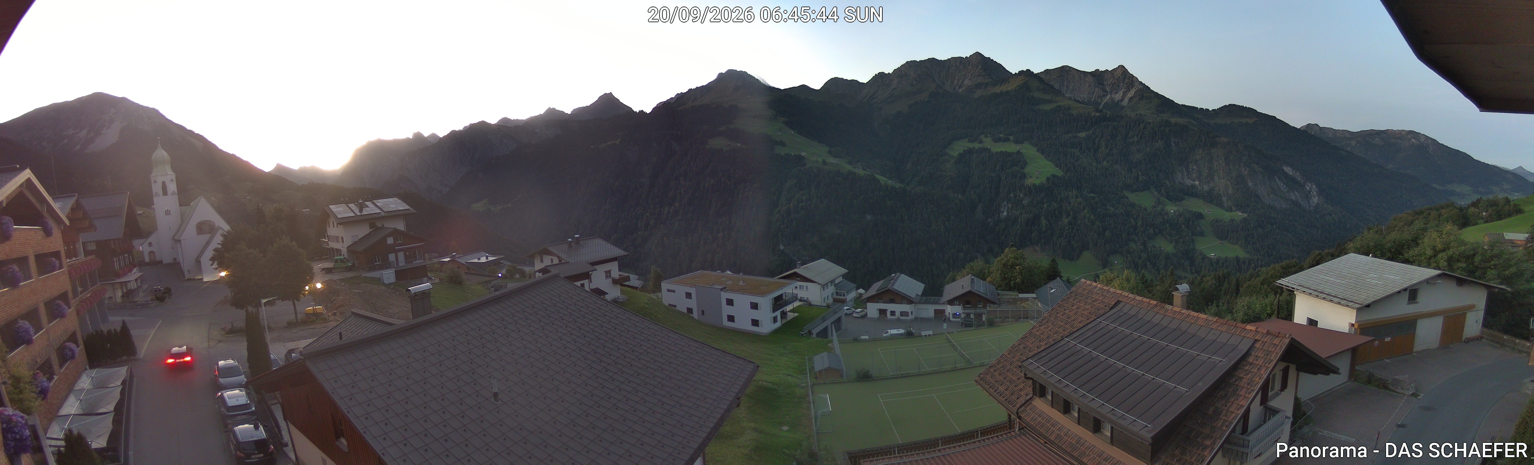 Archiv Foto Webcam Blick Dorf Fontanella