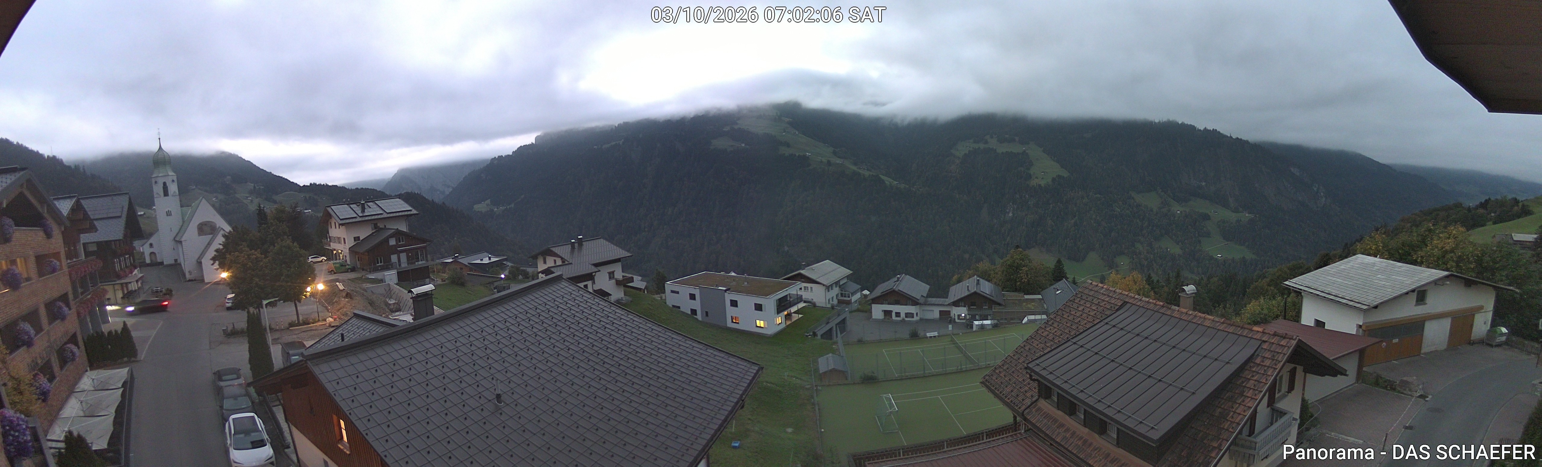 Archiv Foto Webcam Blick Dorf Fontanella