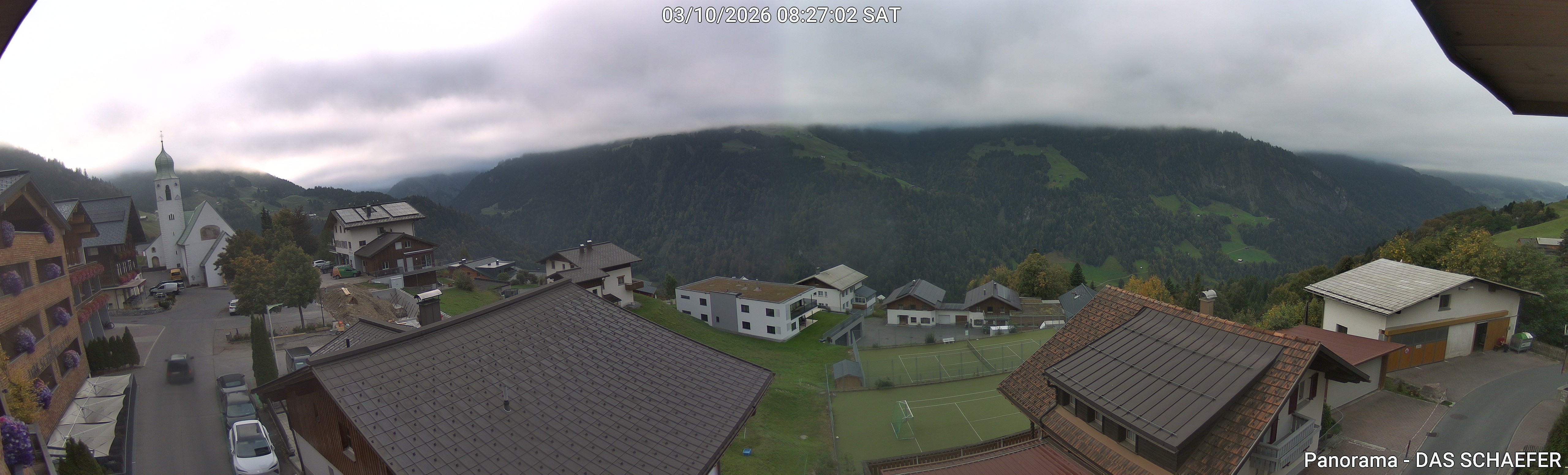 Archiv Foto Webcam Blick Dorf Fontanella