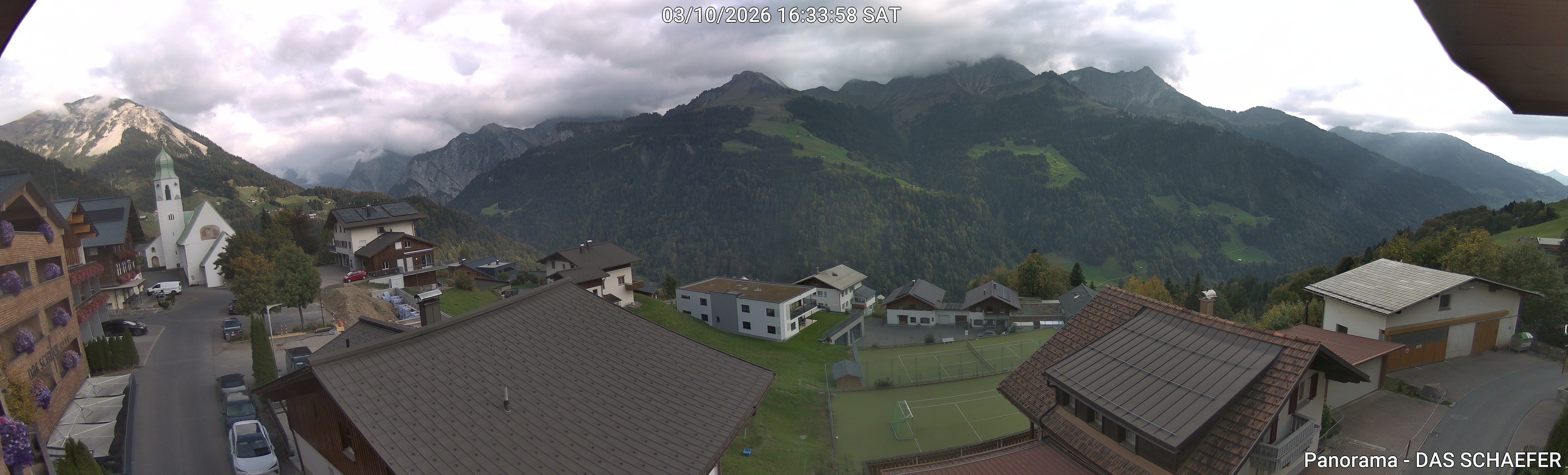 Archiv Foto Webcam Blick Dorf Fontanella