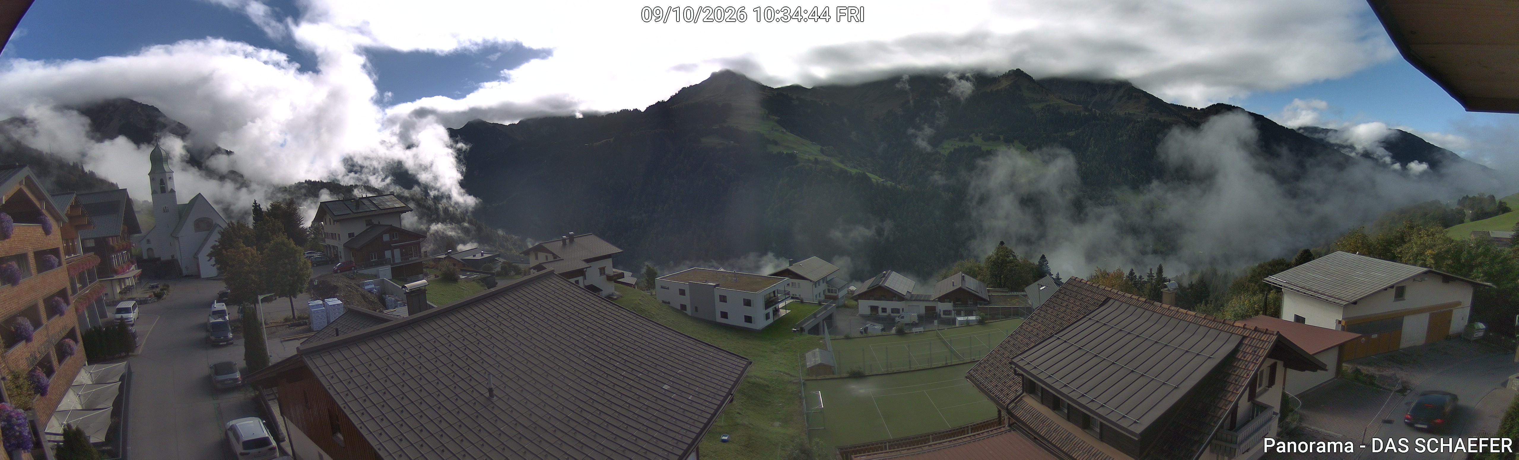 Archiv Foto Webcam Blick Dorf Fontanella
