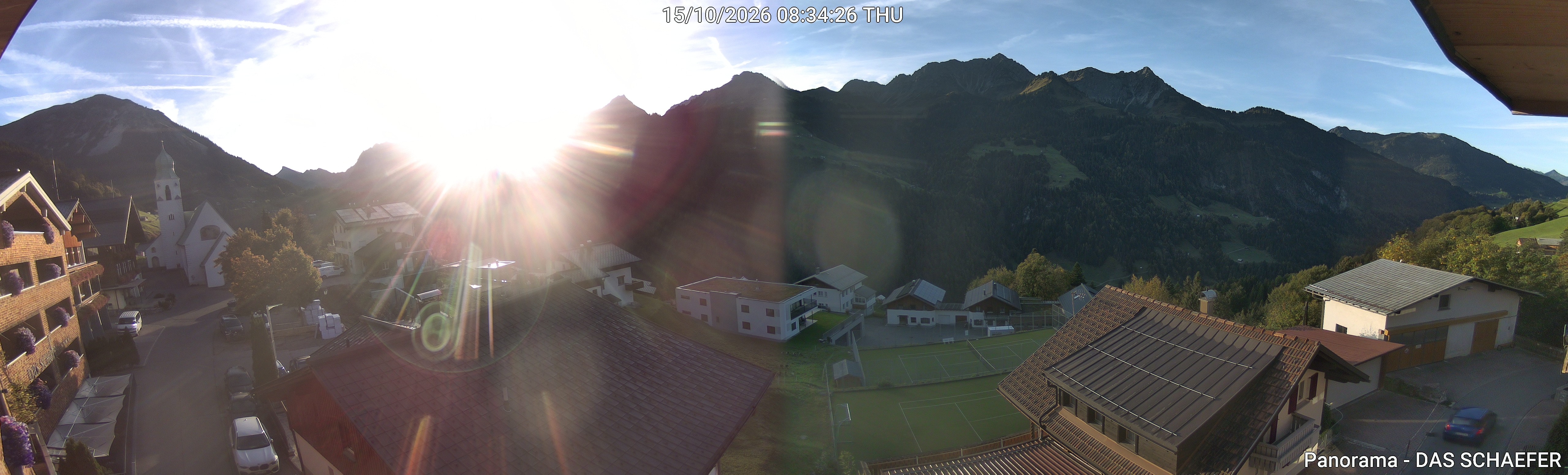 Archiv Foto Webcam Blick Dorf Fontanella