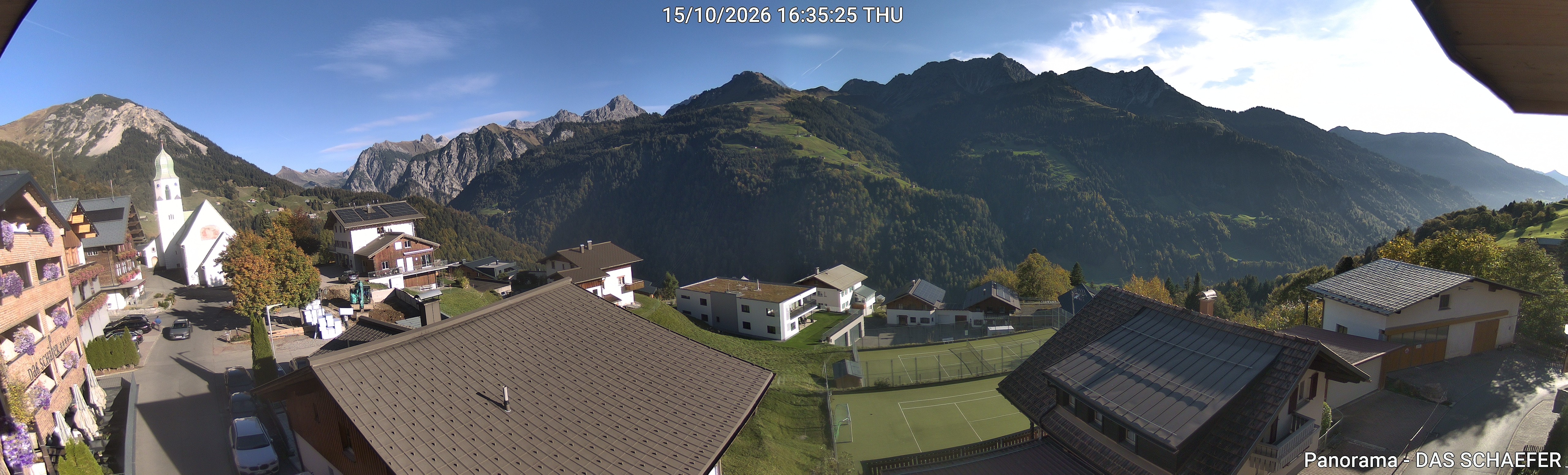 Archiv Foto Webcam Blick Dorf Fontanella