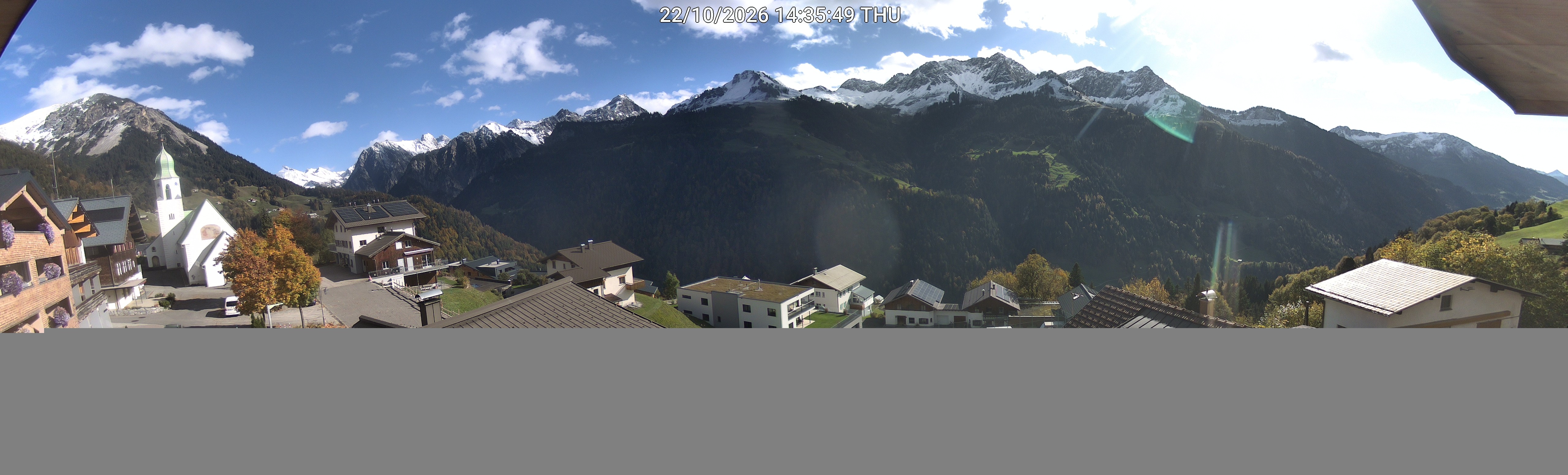 Archiv Foto Webcam Blick Dorf Fontanella