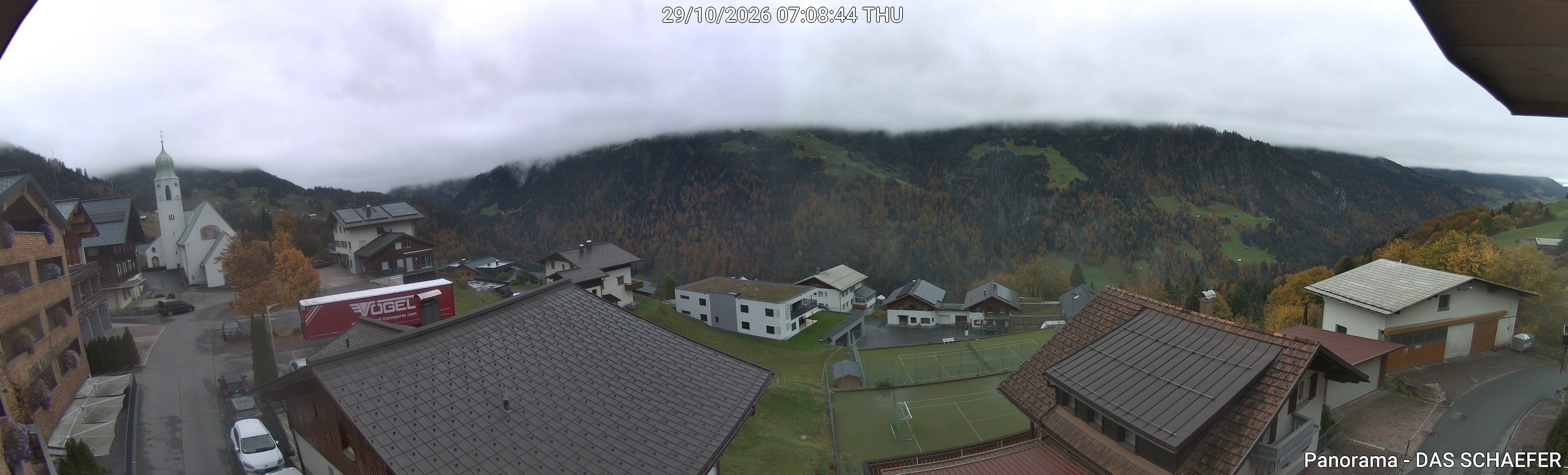 Archiv Foto Webcam Blick Dorf Fontanella