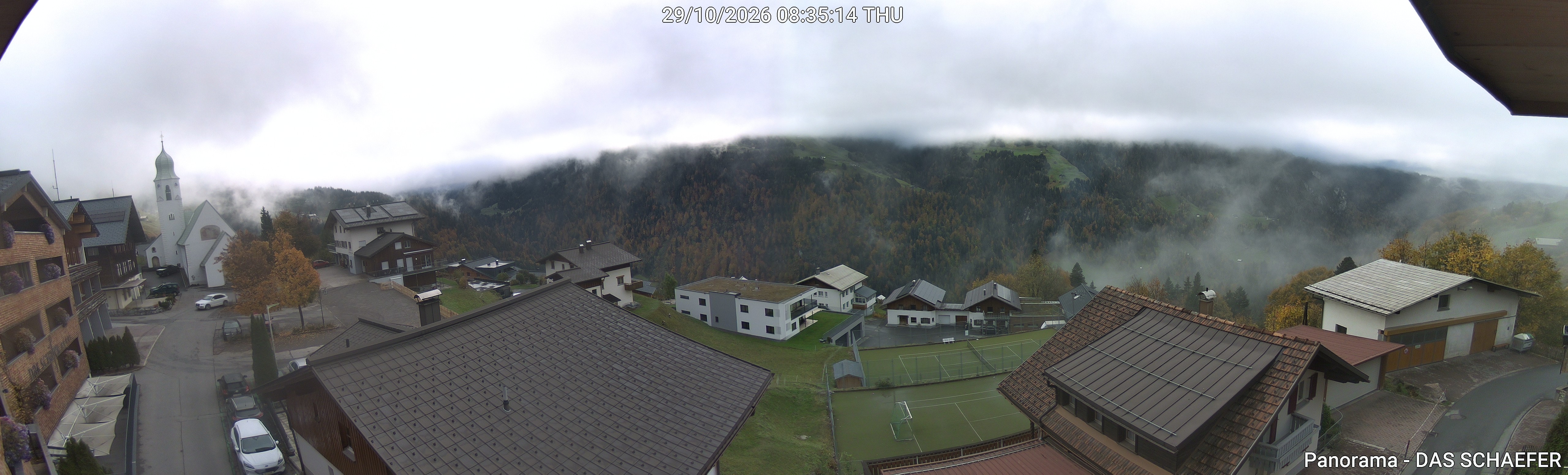 Archiv Foto Webcam Blick Dorf Fontanella