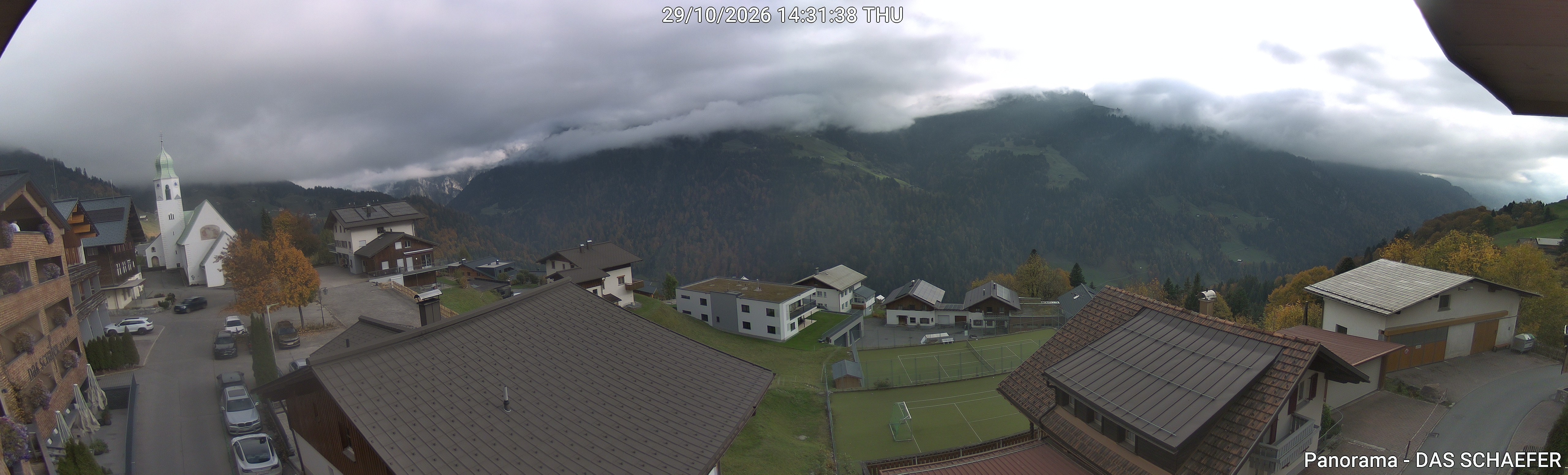 Archiv Foto Webcam Blick Dorf Fontanella