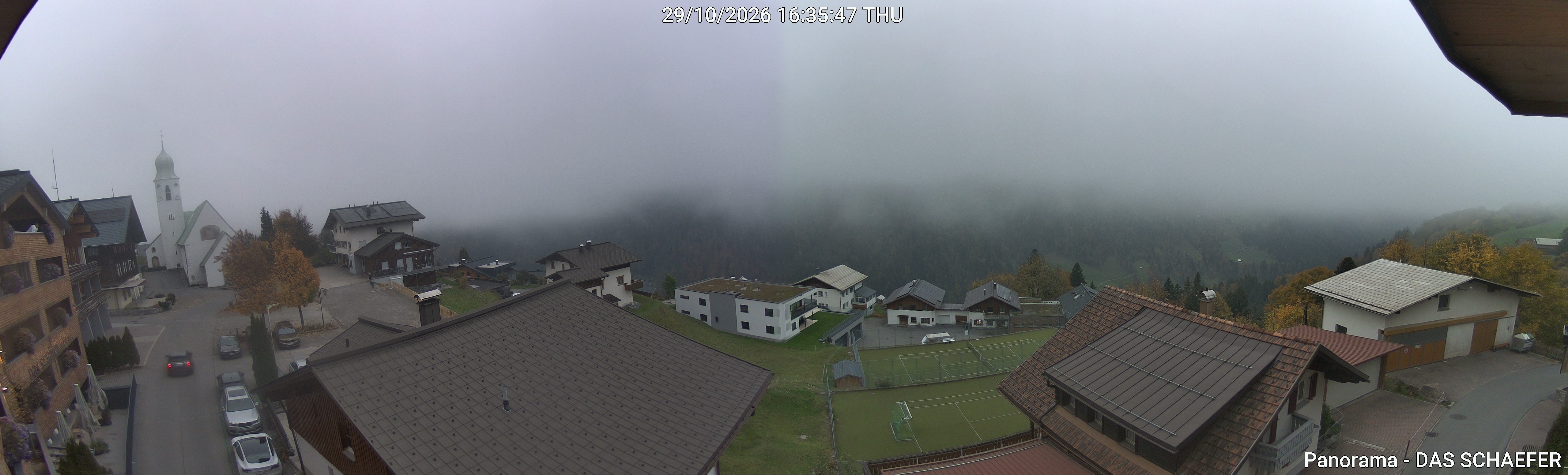 Archiv Foto Webcam Blick Dorf Fontanella