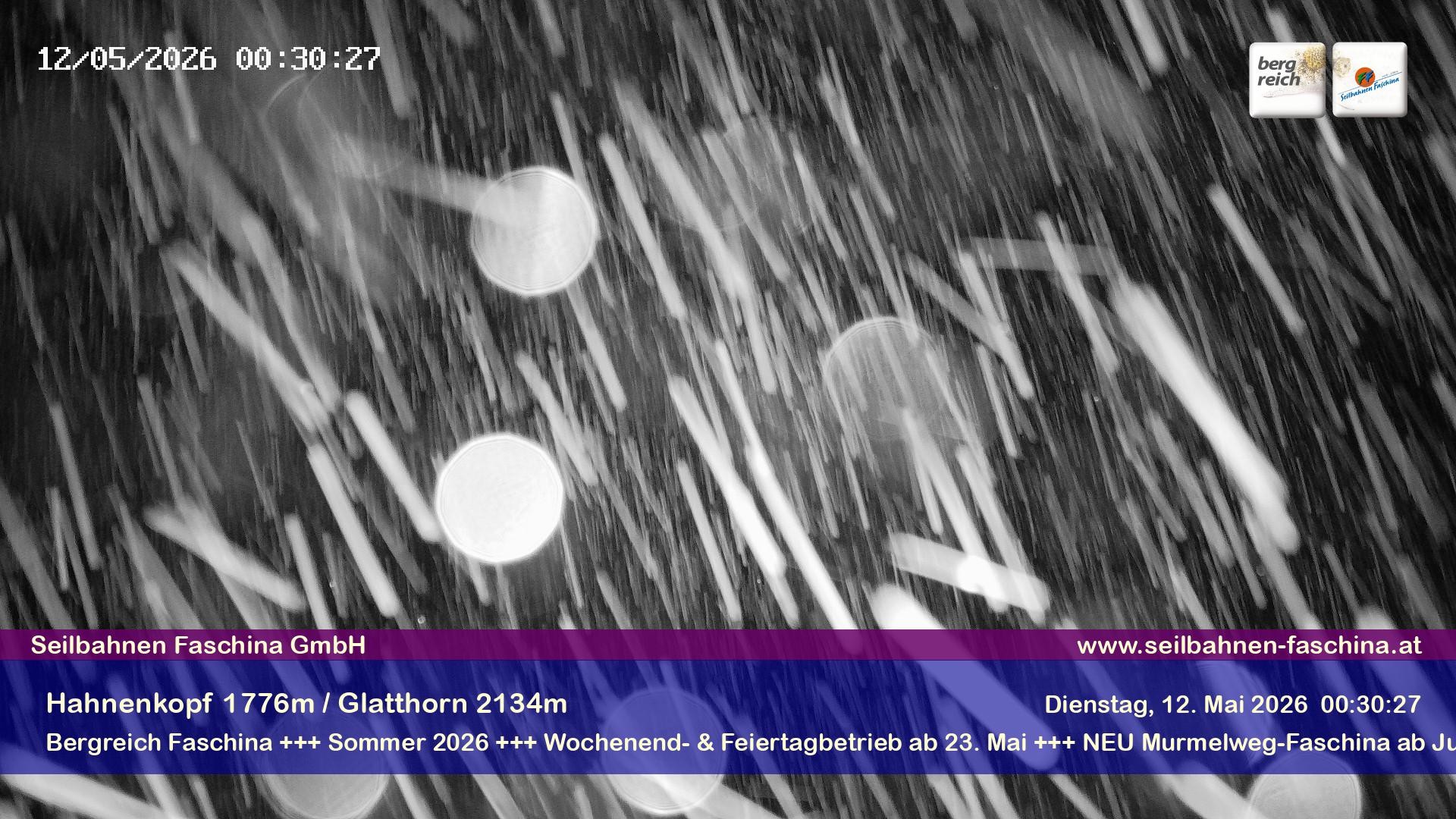 Archiv Foto Webcam Blick auf das Glatthorn, Faschina