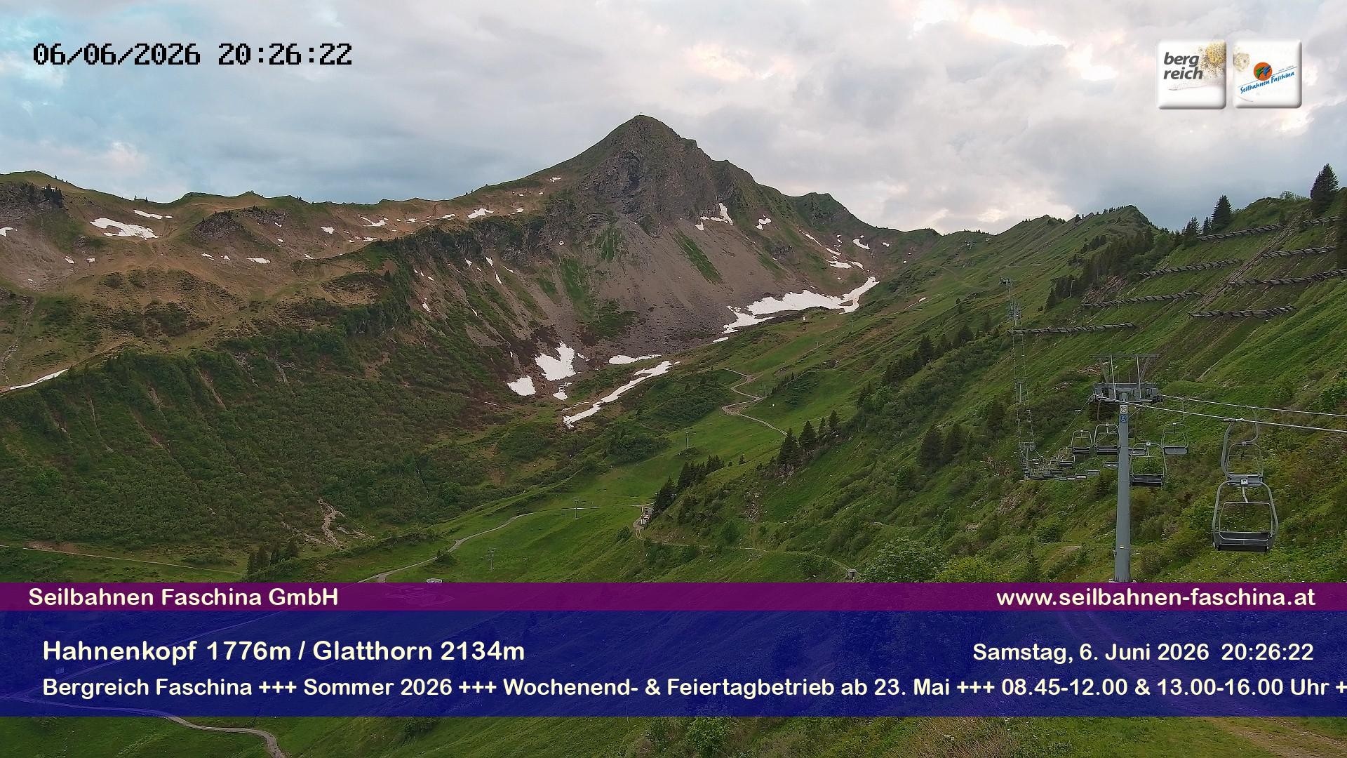 Archived image Webcam hahnenkopf near faschina