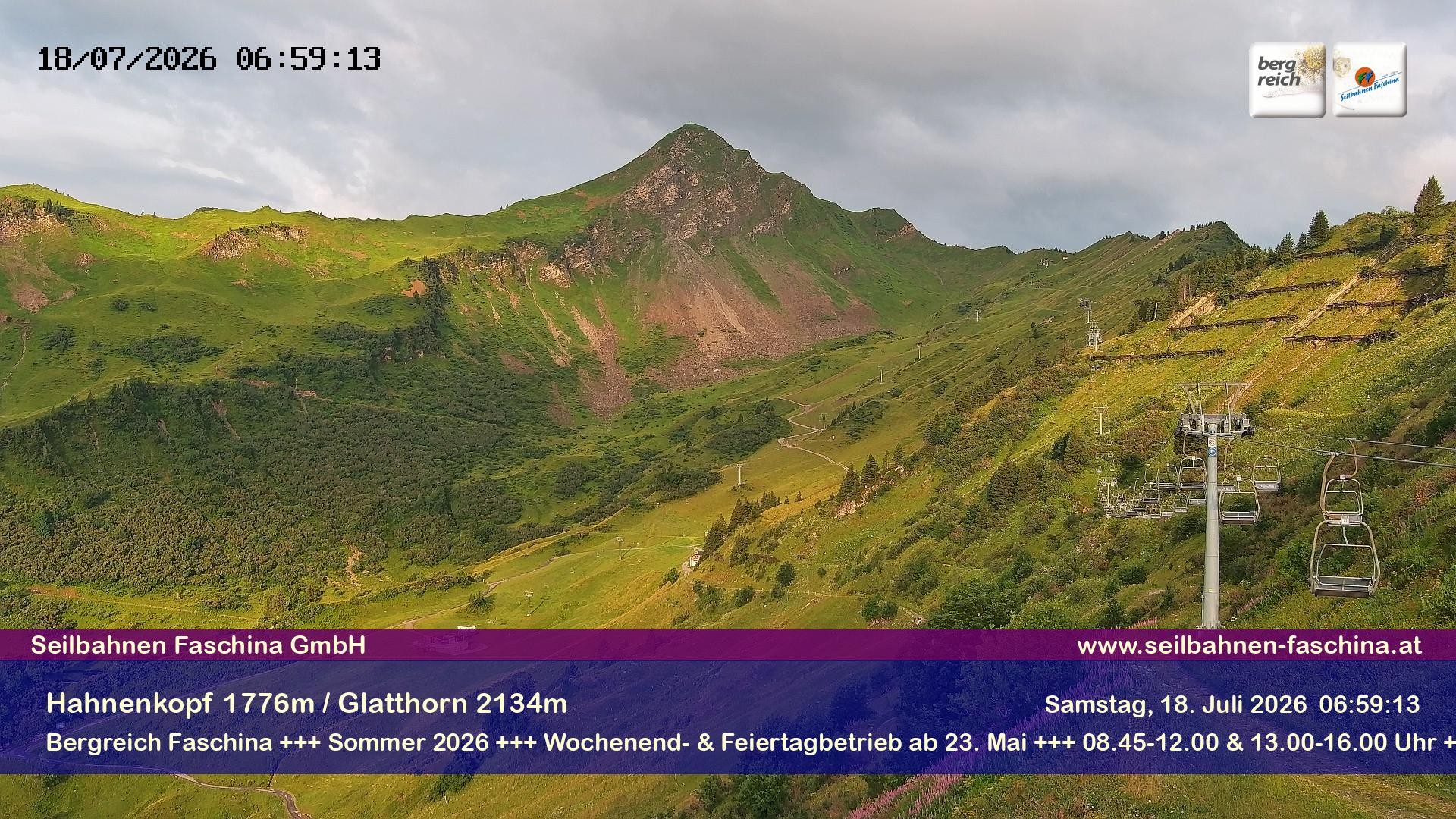 Archived image Webcam hahnenkopf near faschina