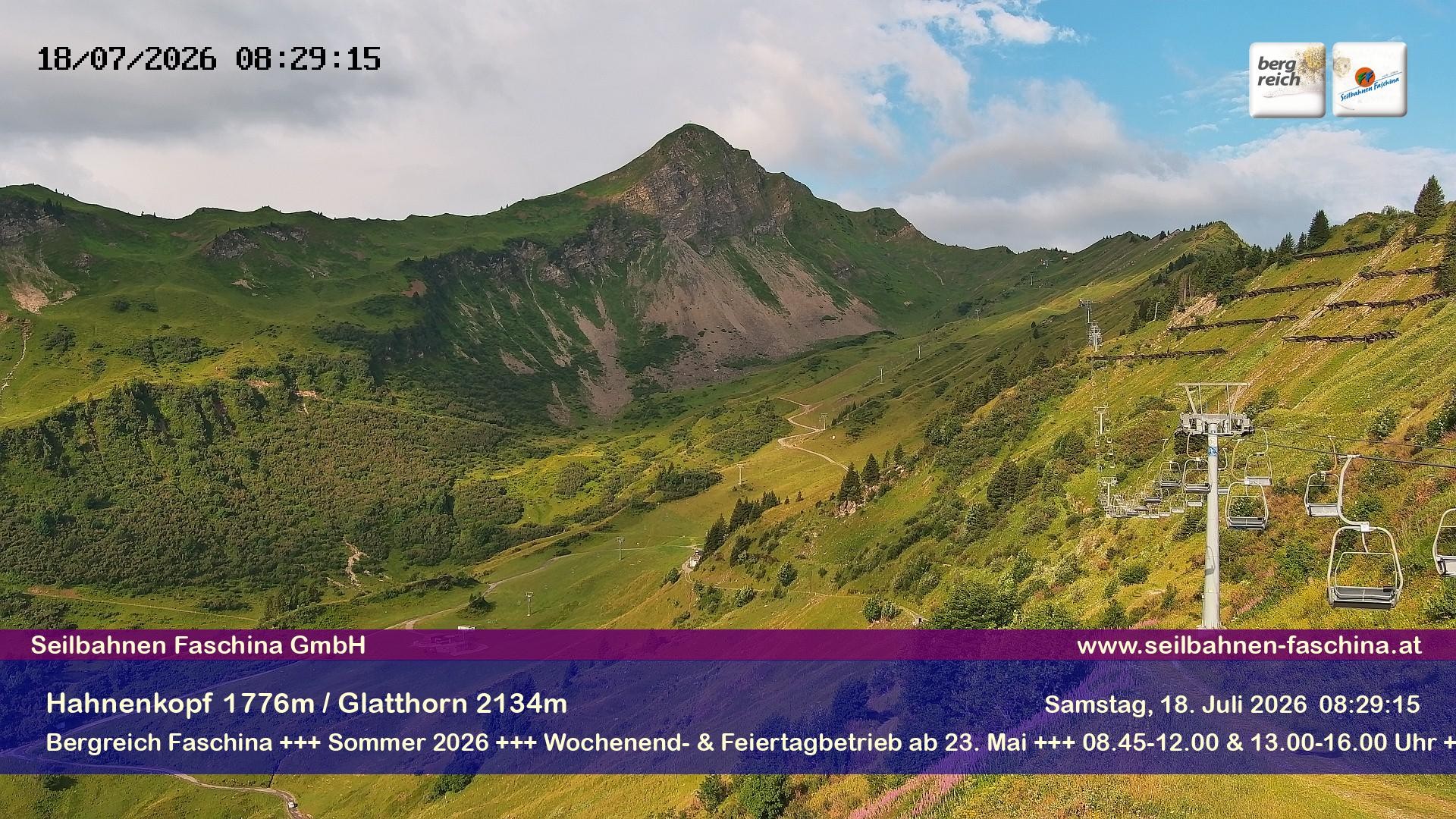 Archived image Webcam hahnenkopf near faschina