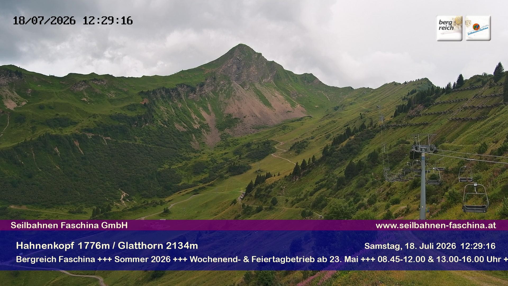 Archived image Webcam hahnenkopf near faschina