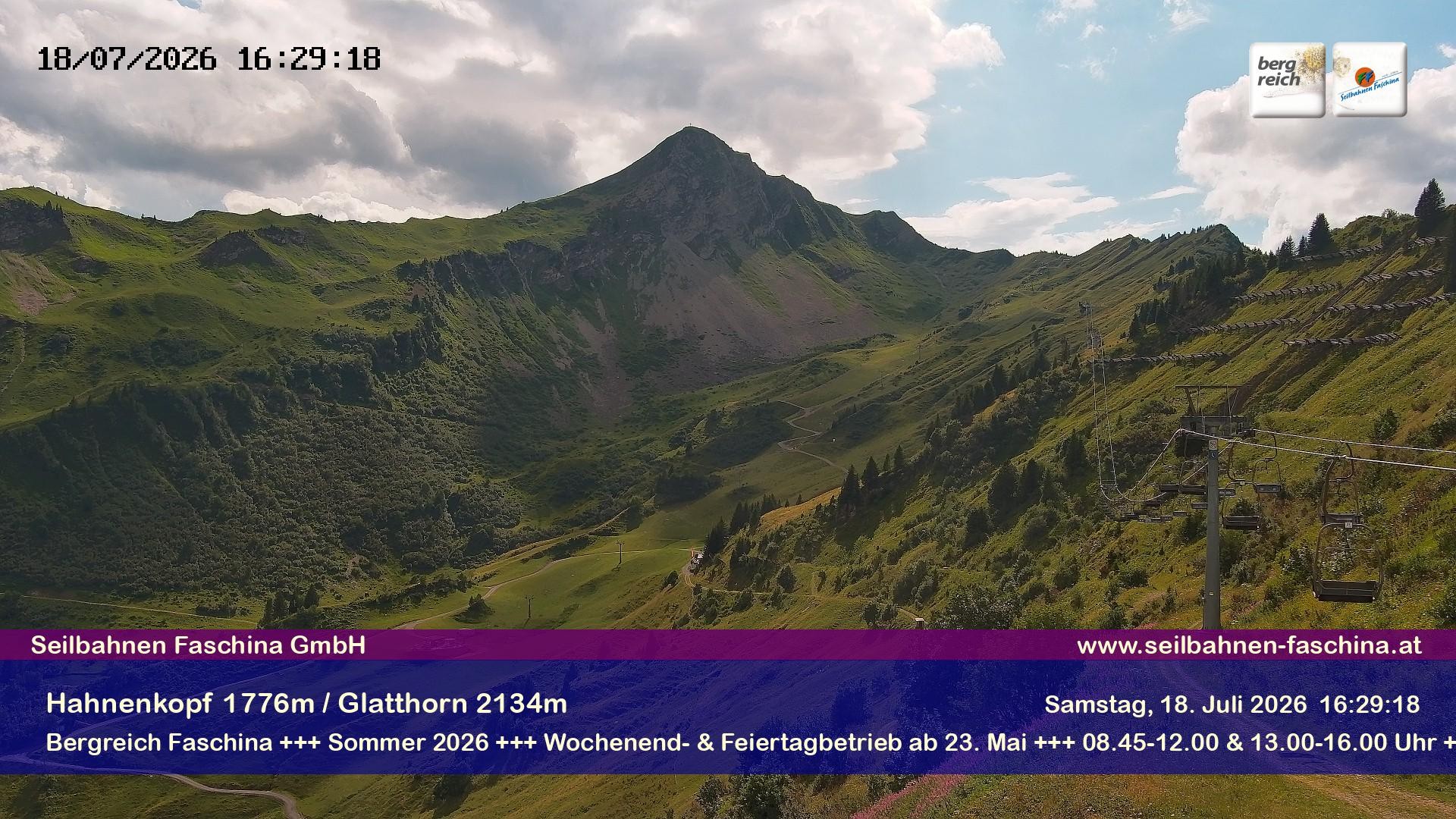 Archived image Webcam hahnenkopf near faschina