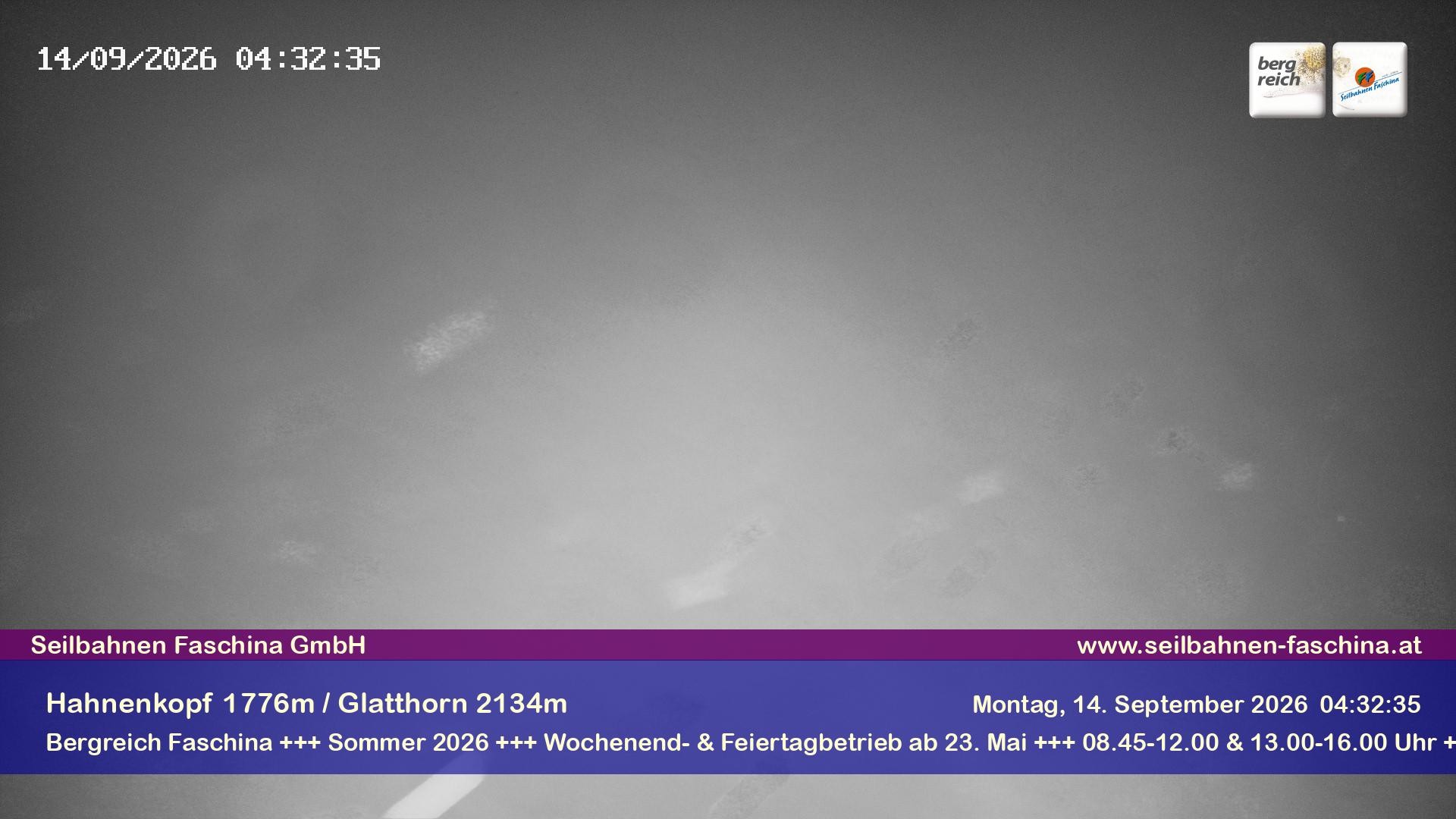 Archived image Webcam hahnenkopf near faschina