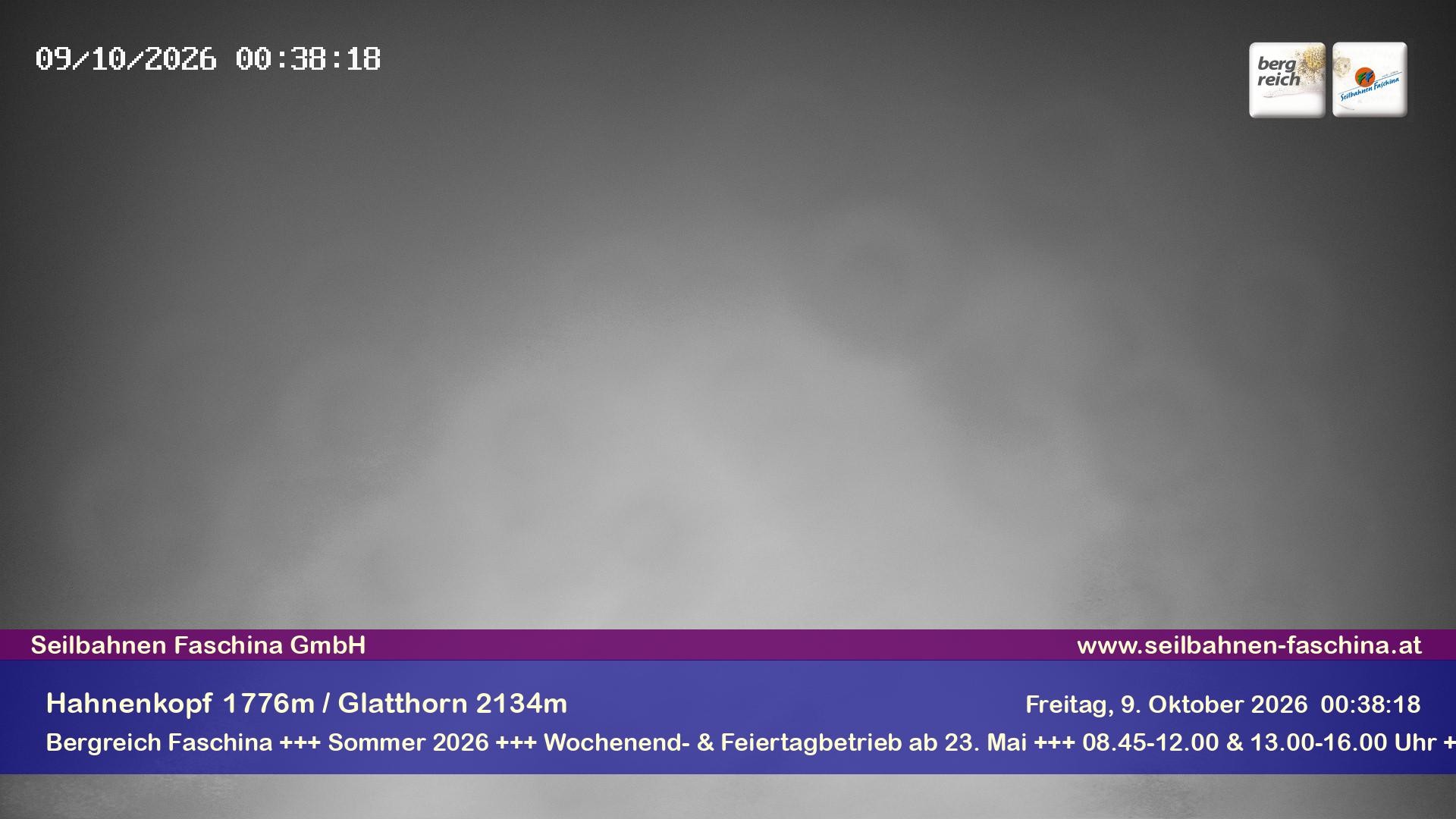 Archiv Foto Webcam Blick auf das Glatthorn, Faschina