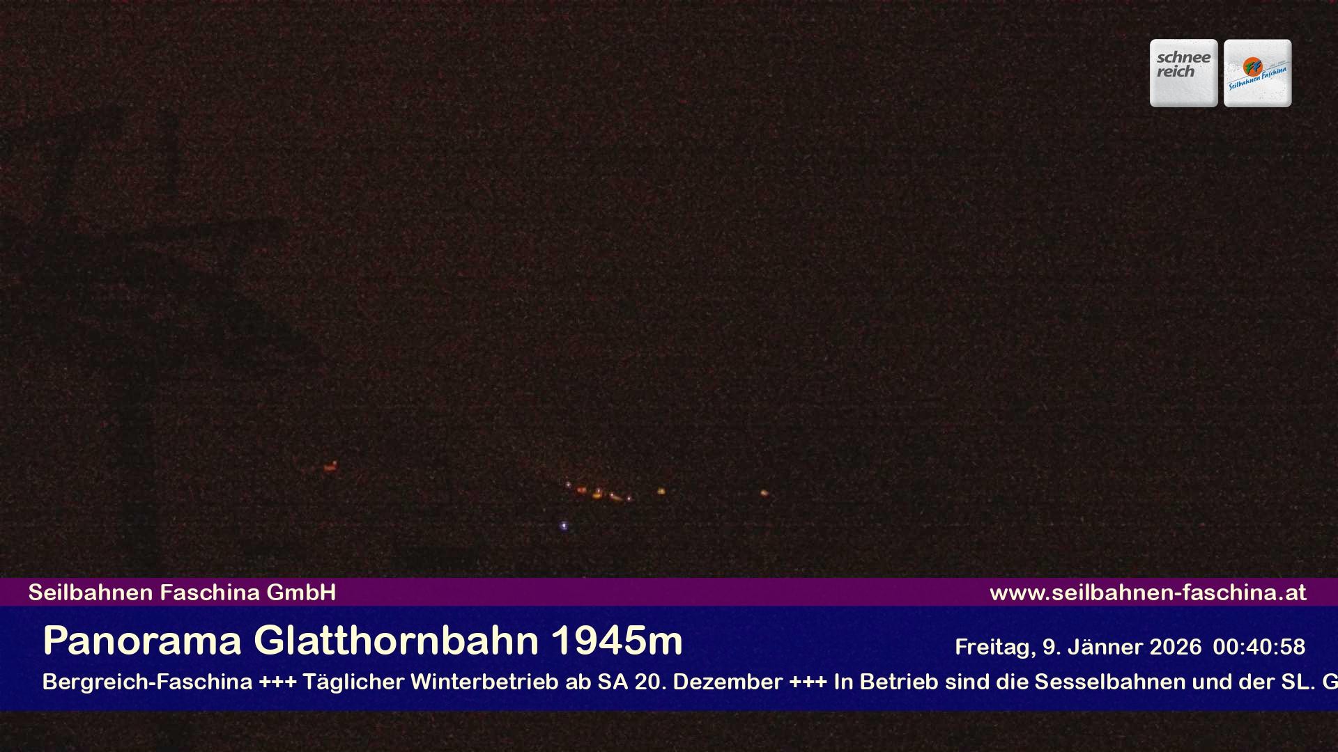 Archiv Foto Webcam Panoramablick von der Glatthornbahn
