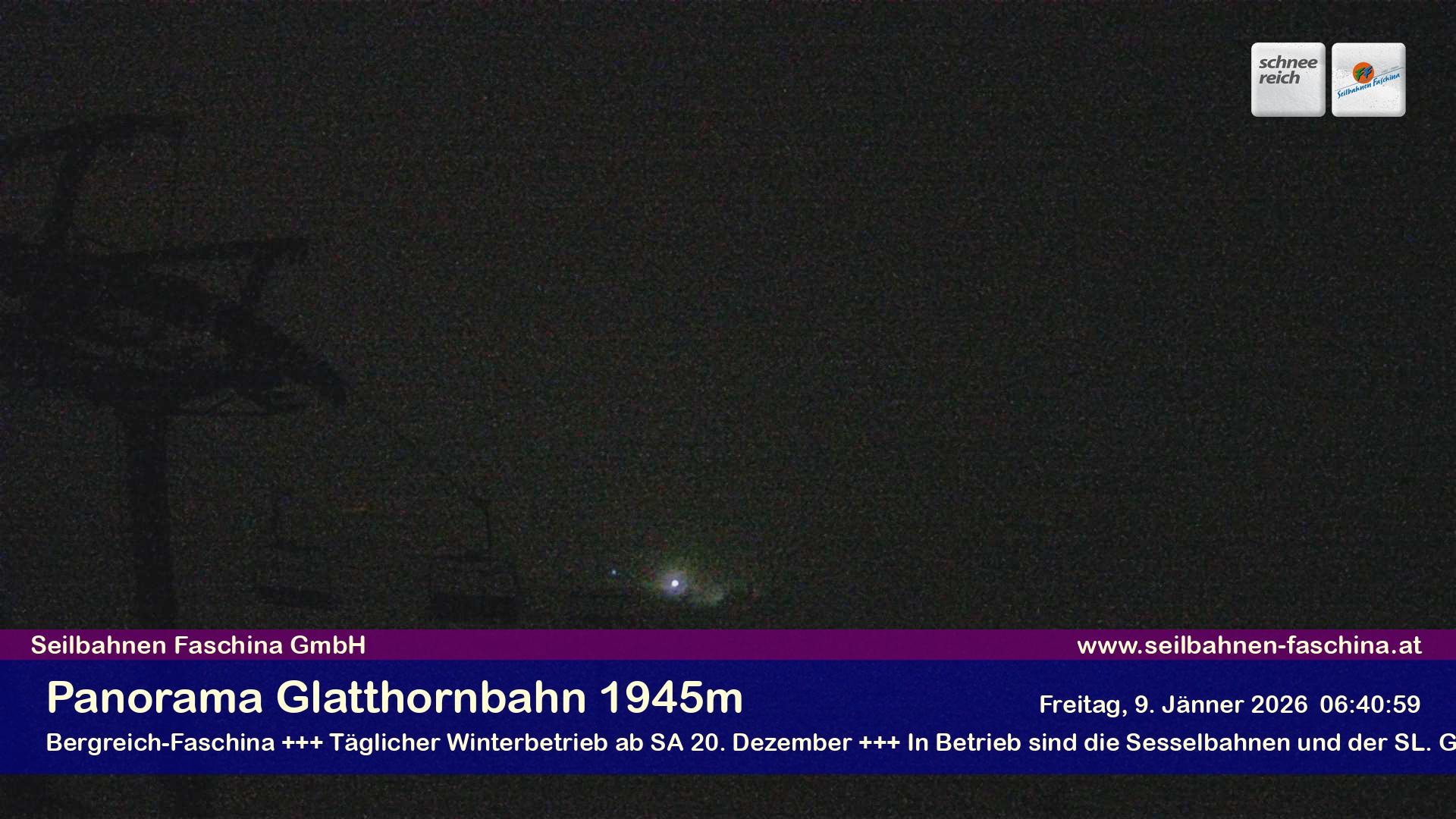 Archiv Foto Webcam Panoramablick von der Glatthornbahn