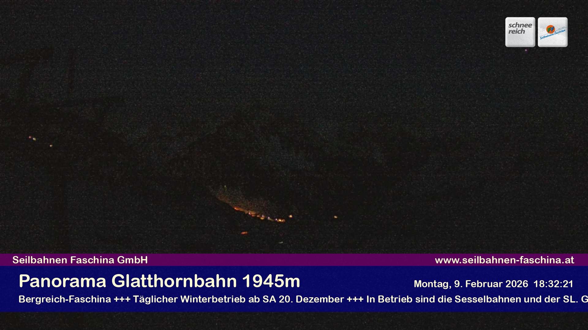 Archiv Foto Webcam Panoramablick von der Glatthornbahn