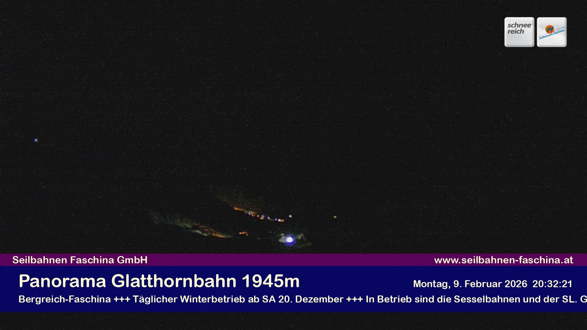 Archiv Foto Webcam Panoramablick von der Glatthornbahn