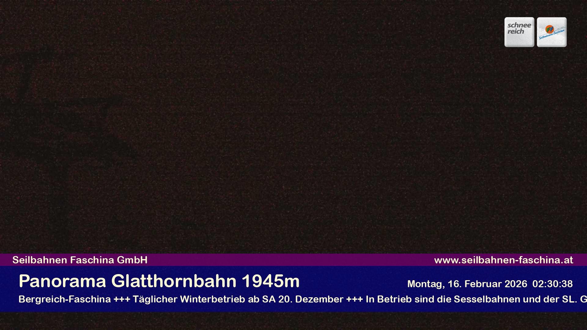 Archiv Foto Webcam Panoramablick von der Glatthornbahn