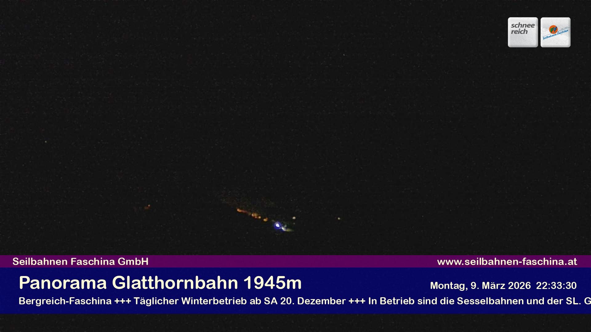 Archiv Foto Webcam Panoramablick von der Glatthornbahn