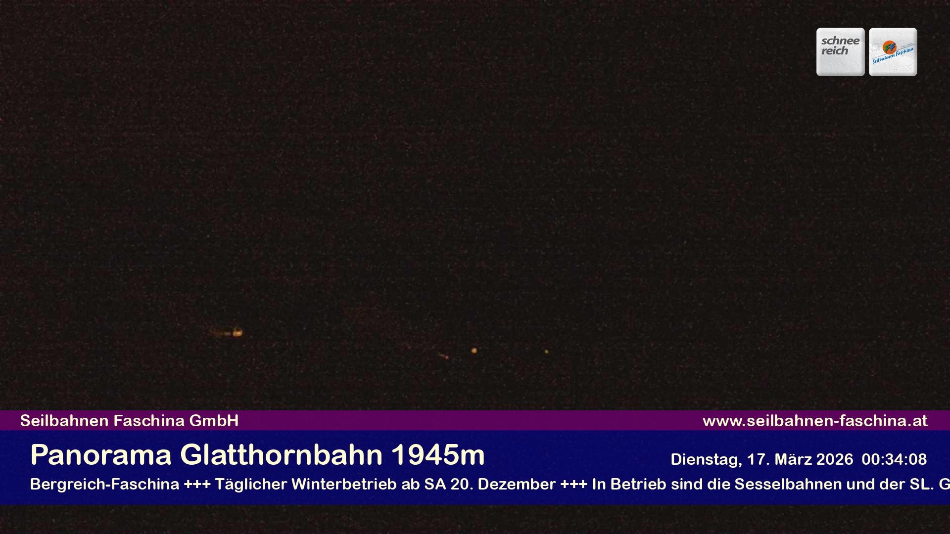 Archiv Foto Webcam Panoramablick von der Glatthornbahn